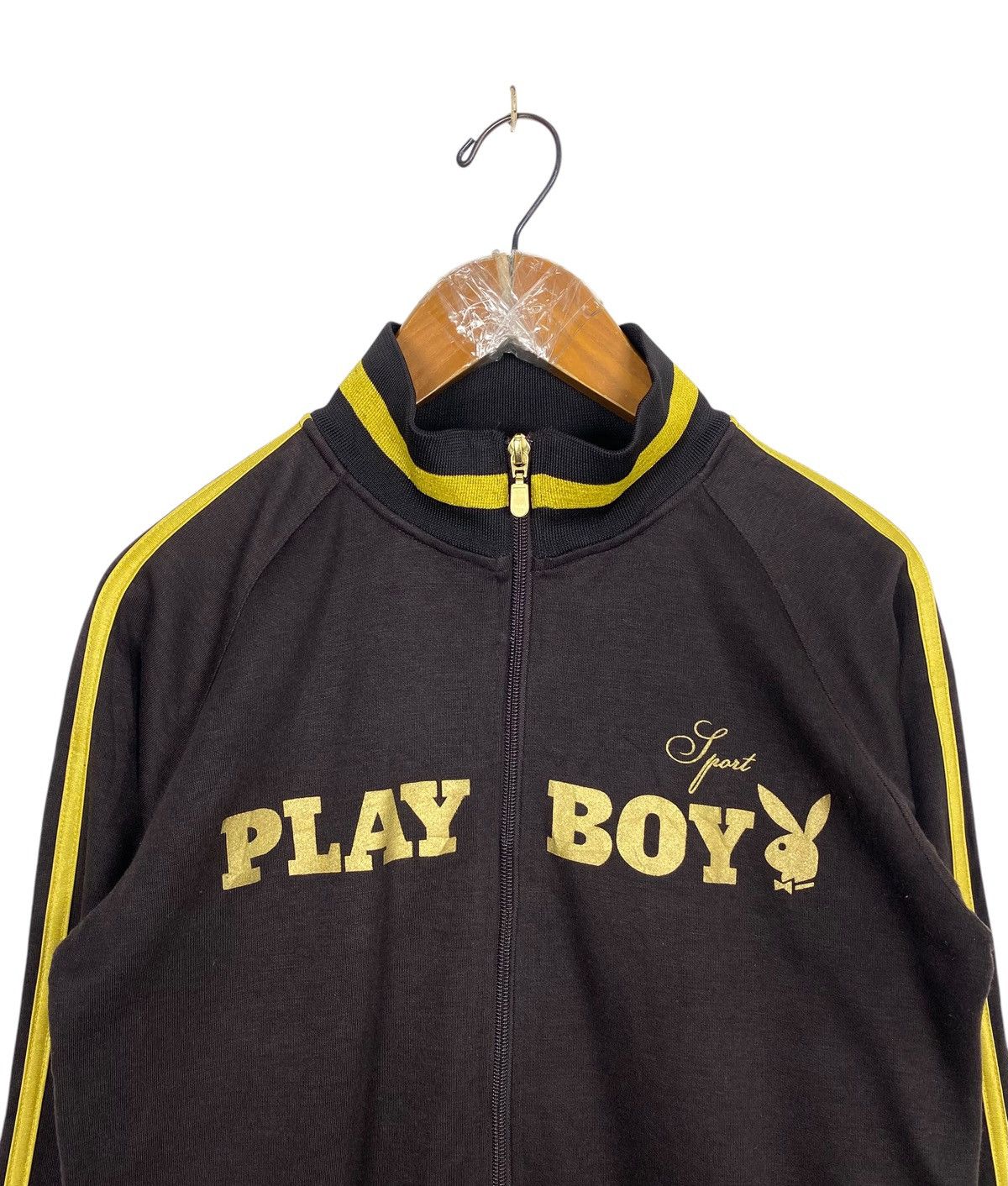 Playboy Rare‼️ Playboy Sport Tracktop Sweater Big Logo Size S / US 4 / IT 40 - 2 Thumbnail