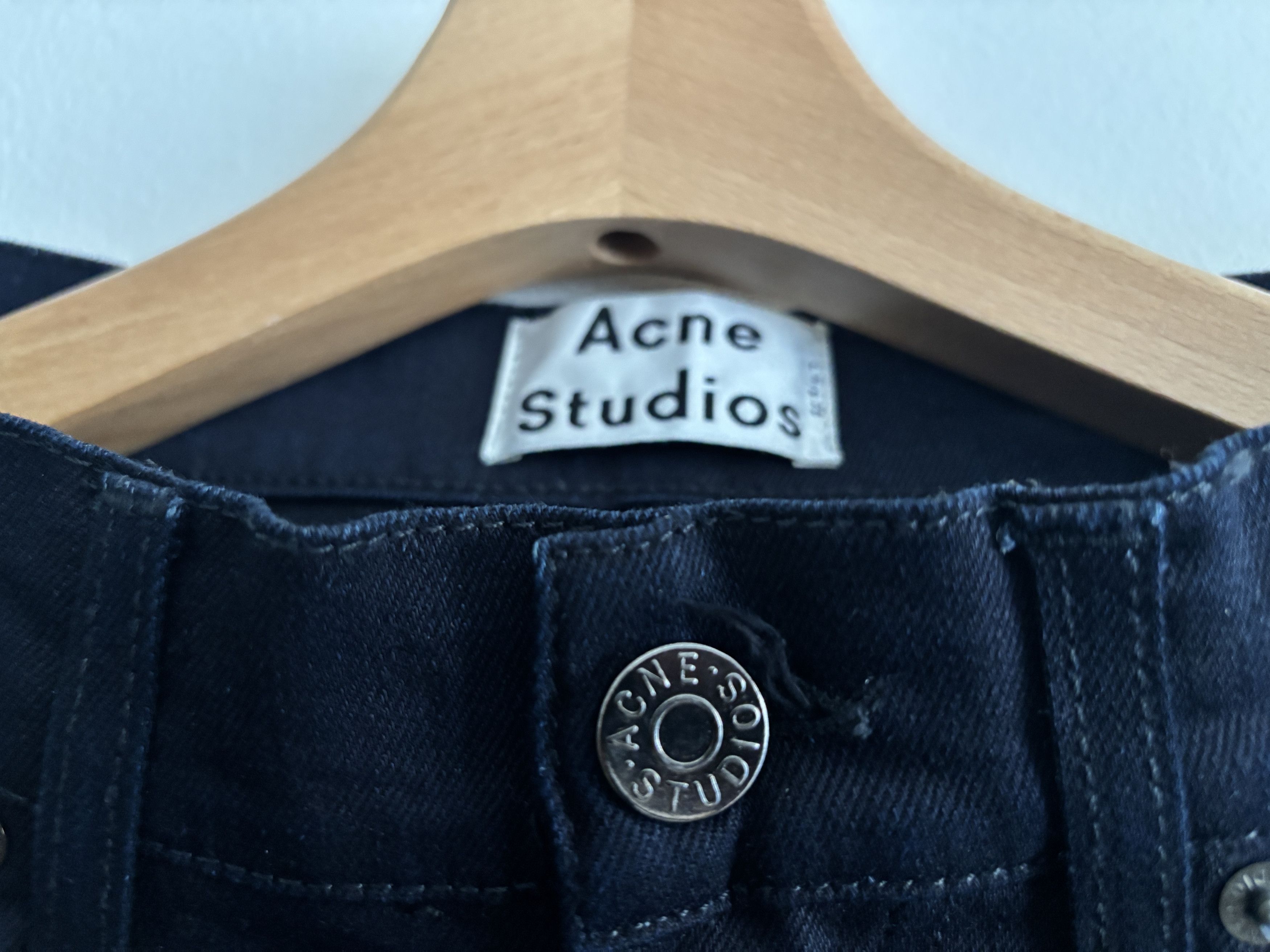 Acne Studios Acne Studios Ace Navy Cash Denim Pants Jeans Size US 29 - 4 Thumbnail