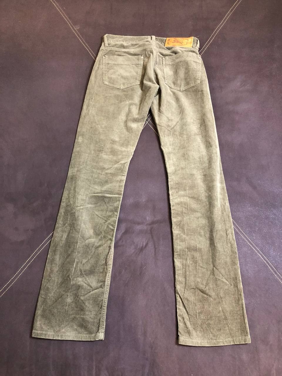 Burberry Burberry Vintage Burberry London Corduroy Pants Stretch Size 27" / US 4 / IT 40 - 12 Thumbnail