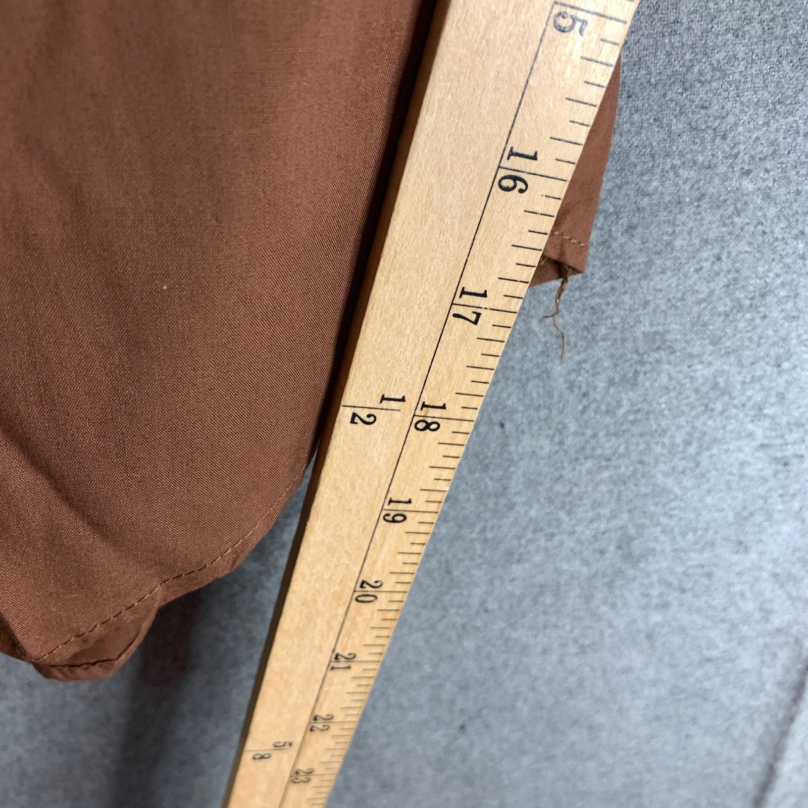 Other Kani Gold Button Up Brown Shirt Adult Extra Large Shirt Mens Size US XL / EU 56 / 4 - 6 Thumbnail
