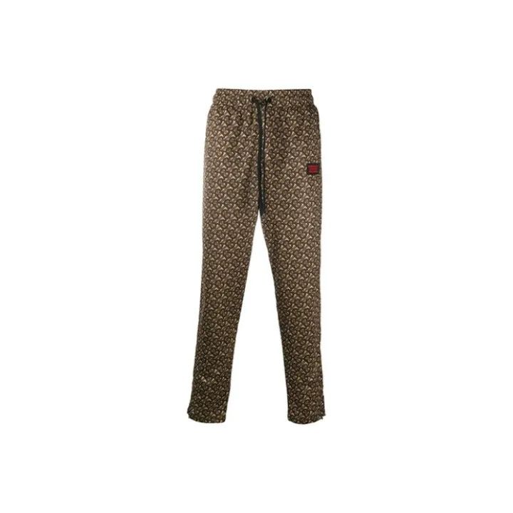 Burberry Burberry Printed Drawstring Knit Sports Pants Size US 27 - 1 Thumbnail