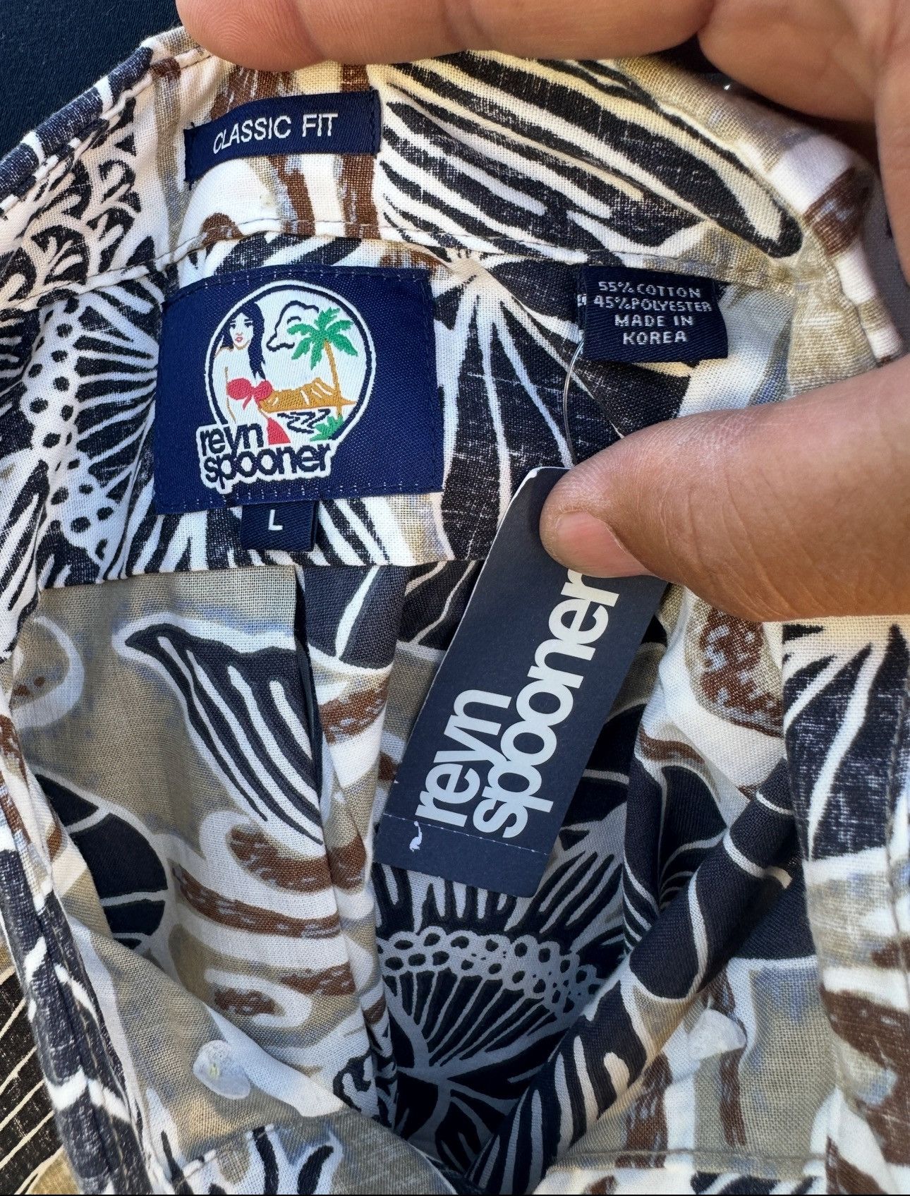 Reyn Spooner New Reyn Spooner Classic Hawaiian Print Multicolored Men's L Size US L / EU 52-54 / 3 - 4 Thumbnail