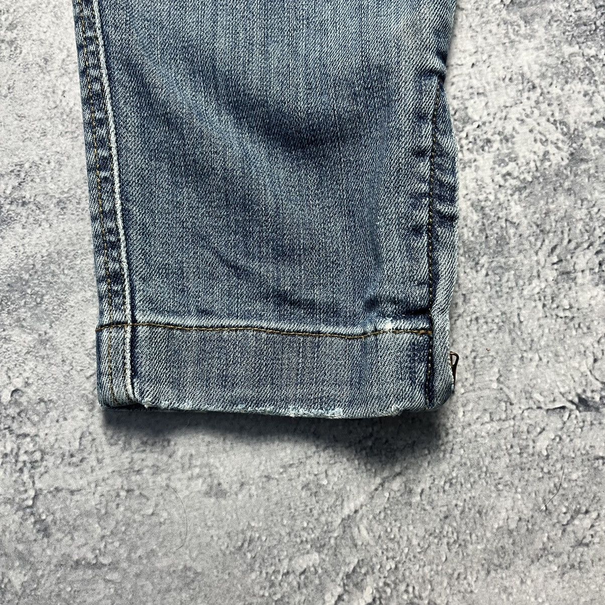 Dolce & Gabbana Vintage Dolce & Gabbana Distressed Blue Denim Jeans Luxury Size 30" / US 8 / IT 44 - 6 Thumbnail