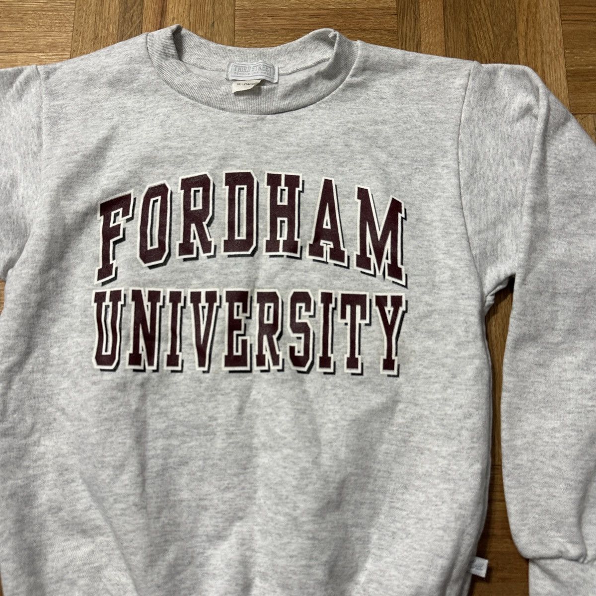 Vintage Vintage Fordham University sweatshirt Size US XXS / EU 40 - 3 Thumbnail