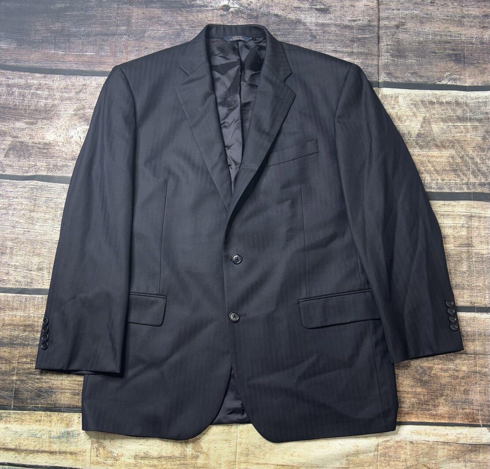 Brooks Brothers Brooks Brothers Blazer Jacket Men's 44R 1818 Madison Saxxon Size 44R - 1 Thumbnail