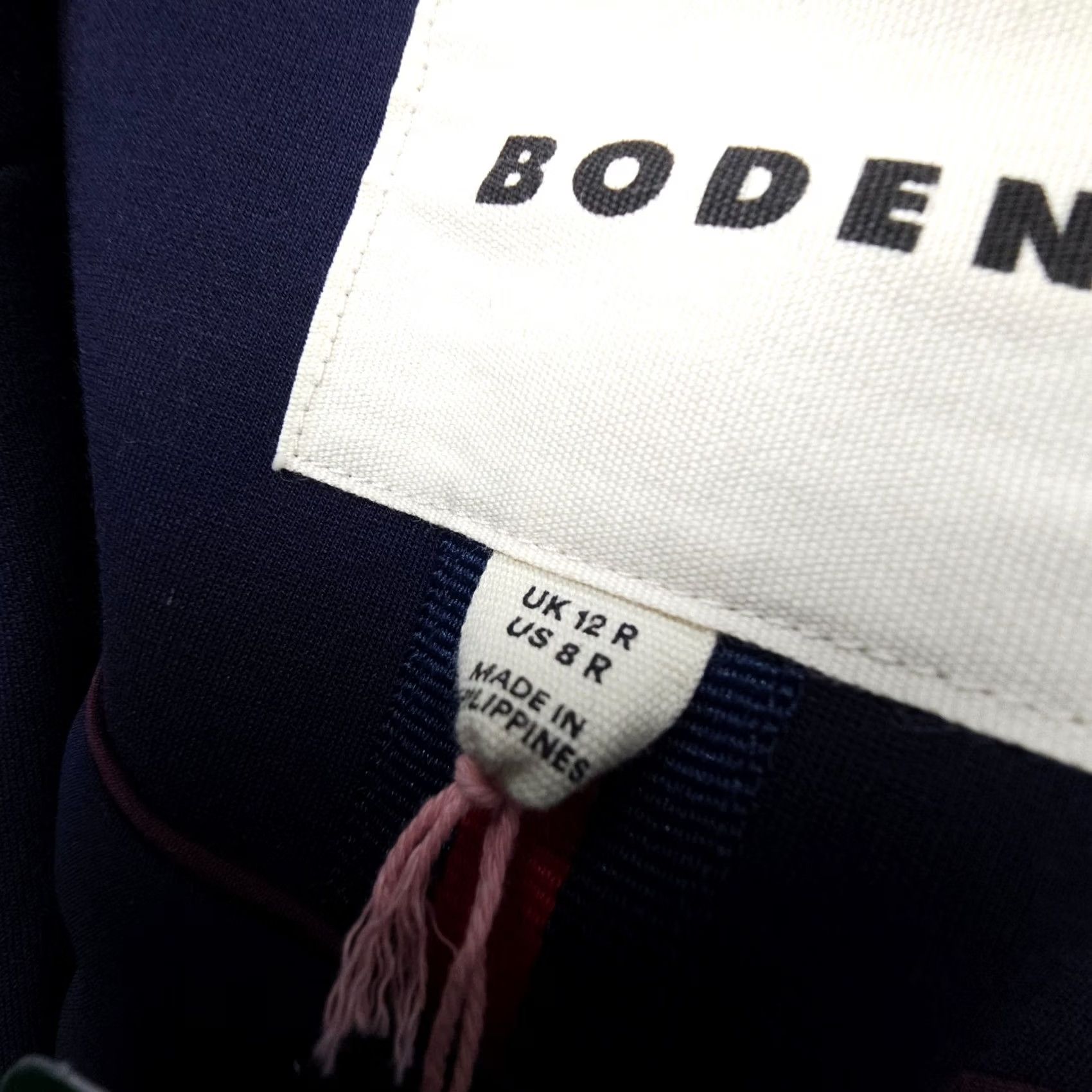 Boden Boden Marylebone Ponte Blazer Womens 8 R Navy Blue Career Preppy Stretch NWT Blazer Size M / US 6-8 / IT 42-44 - 5 Thumbnail