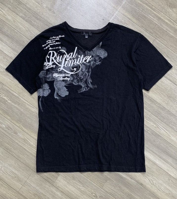 Japanese Brand Beaumere Poem Y2k Tee ifsixwasnine Gothic Style Size US L / EU 52-54 / 3 - 1 Thumbnail