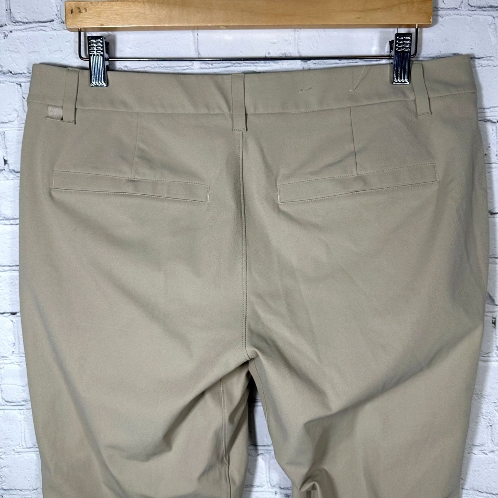 Lululemon Lululemon Commission Slim Fit Pants Mens 33 Khaki Golf Chino Trousers LM5AQYS Straightened? Size US 35 - 6 Thumbnail