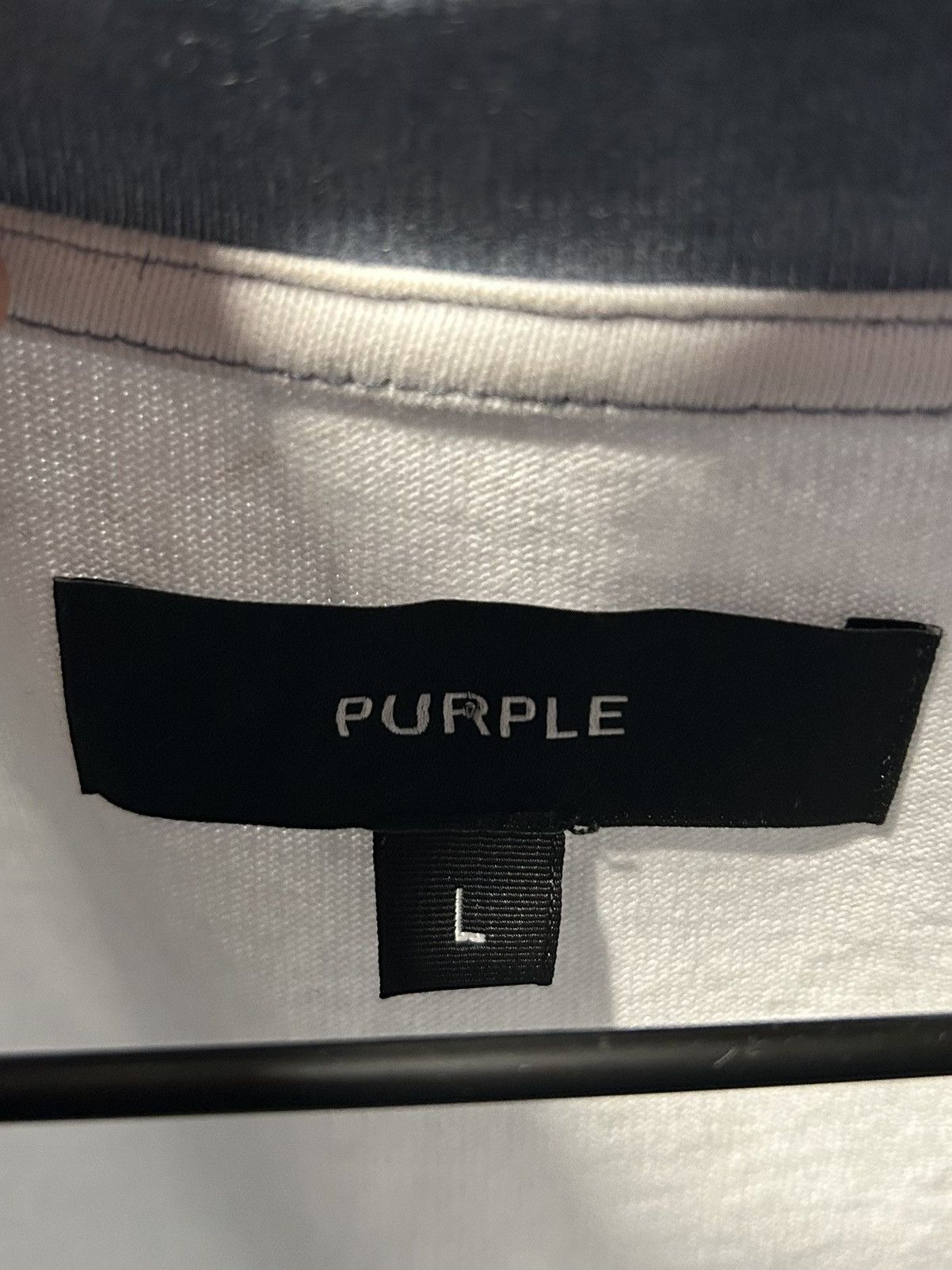 Purple Brand Purple Brand Wordmark Tee Size US L / EU 52-54 / 3 - 3 Thumbnail