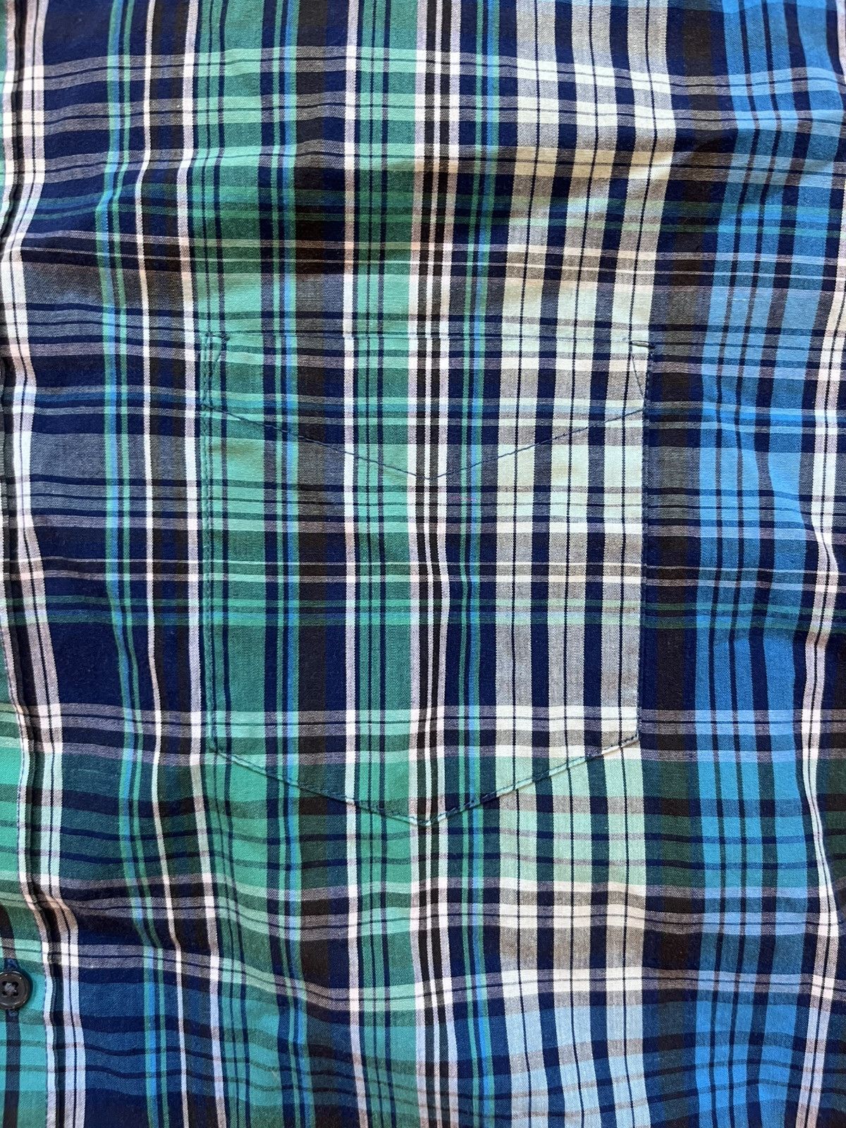 Van Heusen Van Heusen Classic Fit Short Sleeve Button-Up XL Size US XL / EU 56 / 4 - 4 Thumbnail