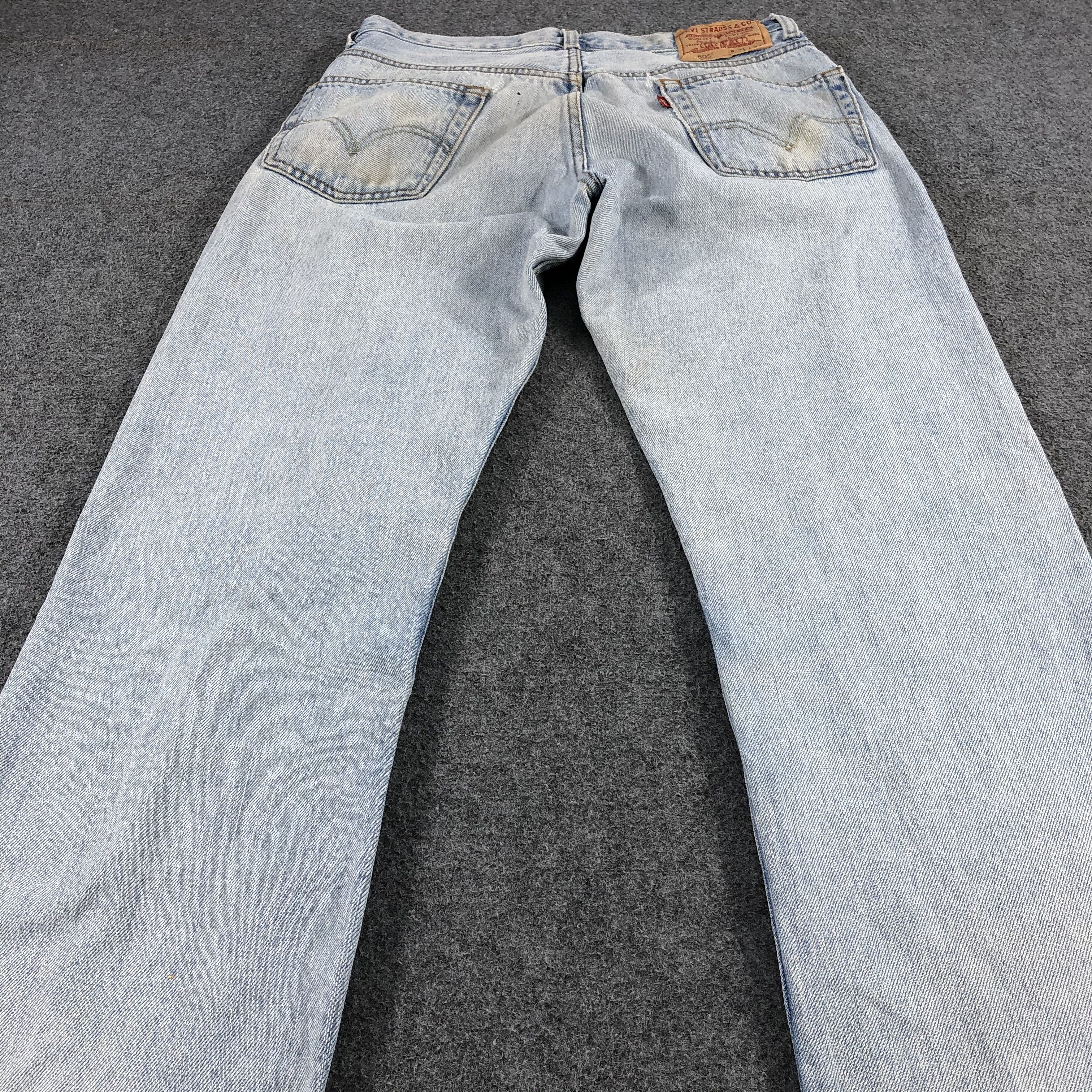 Levi's × Vintage Vintage Light Wash Levis 505 Jeans-JM1707 Size US 31 - 4 Thumbnail