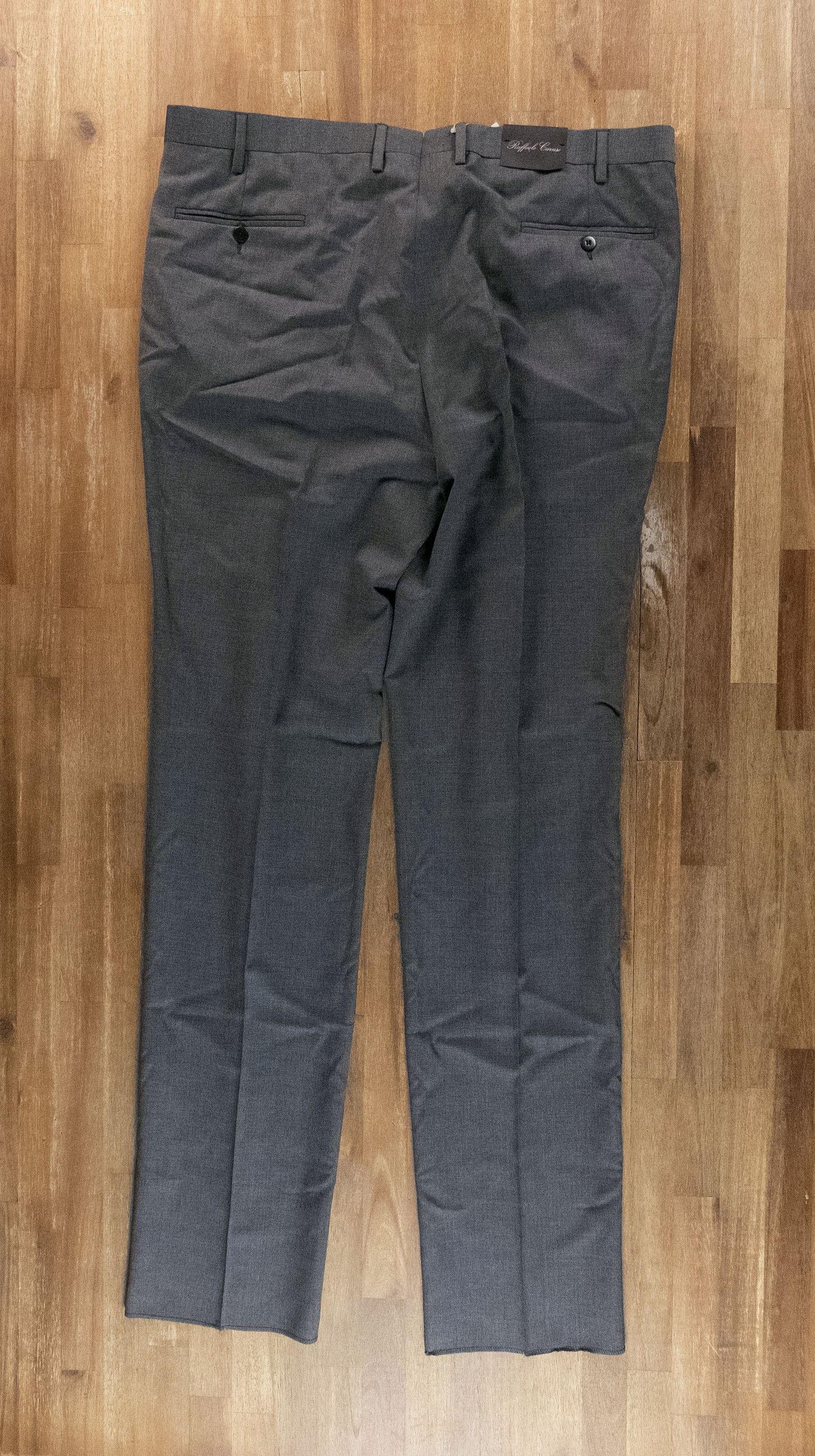 Caruso CARUSO gray wool dress pants trousers with defect 42 / 58 Size US 42 / EU 58 - 9 Thumbnail