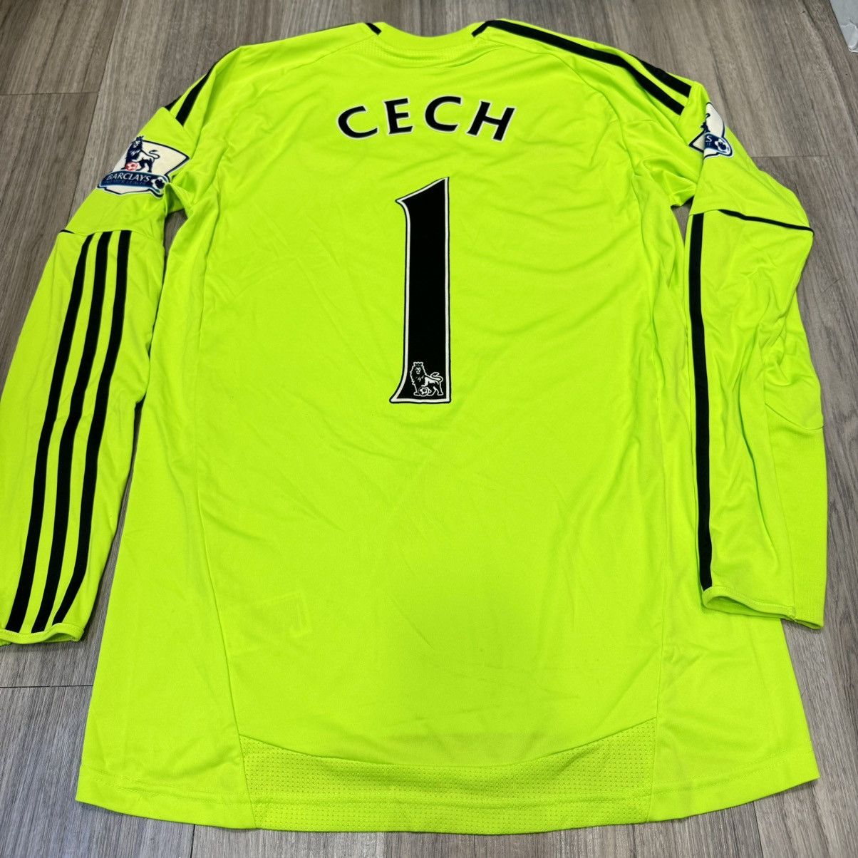 Adidas Chelsea 10/11 goalkeeper gk shirt #1 Cech Size US M / EU 48-50 / 2 - 2 Thumbnail
