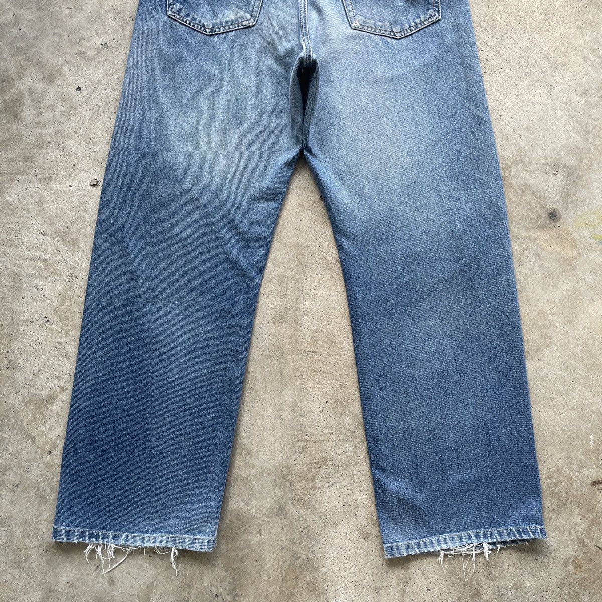 Japanese Brand Vintage Japanese Faded Denim Distressed Jeans Pants W32 Size US 32 / EU 48 - 8 Thumbnail