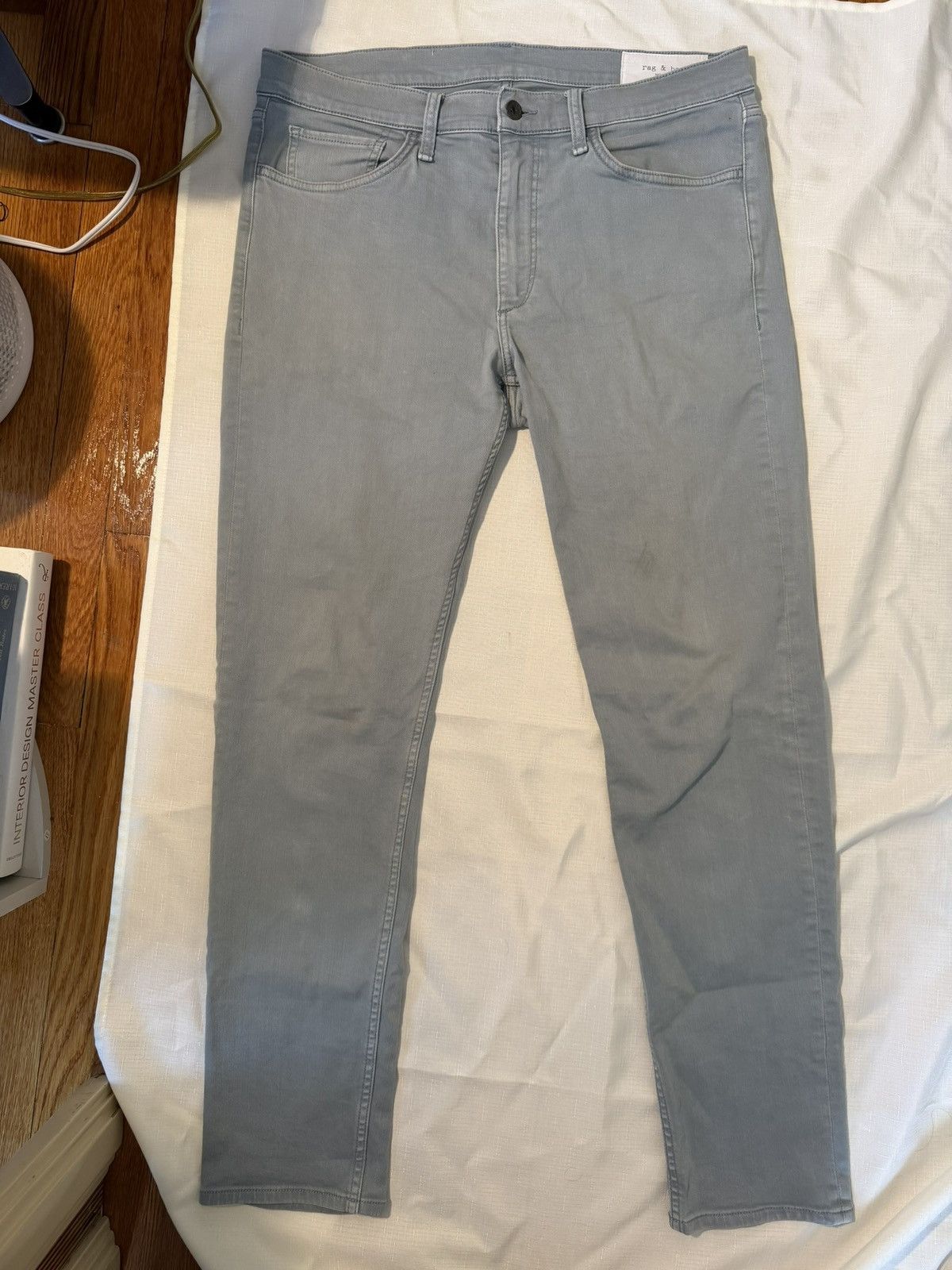 Rag & Bone RB Slim Fit 33W/32L Size US 33 - 1 Thumbnail