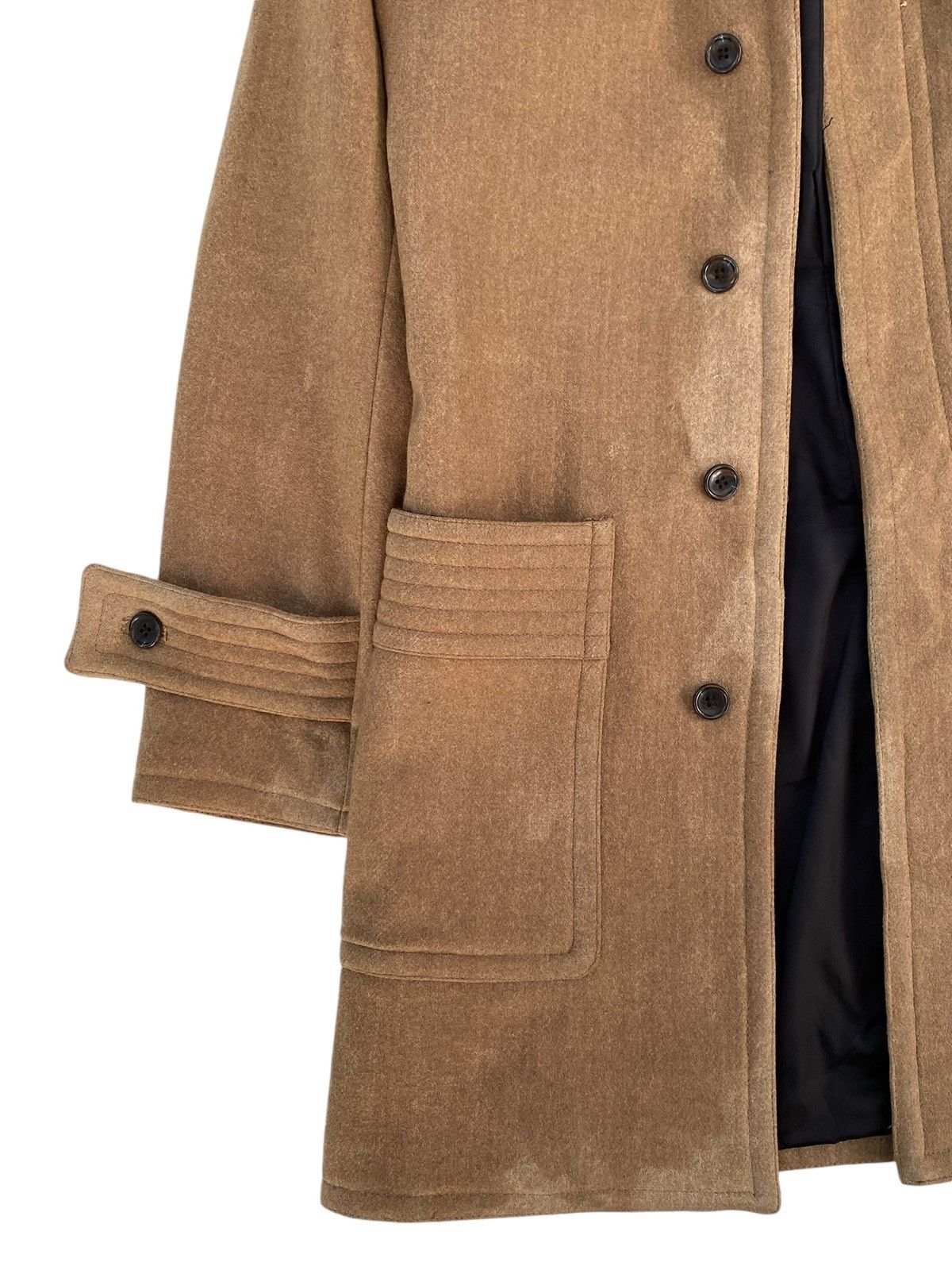 5351 POUR LES HOMMES Vtg 5351 Pour Less Homme Long Wool Jacket Size US S / EU 44-46 / 1 - 4 Thumbnail