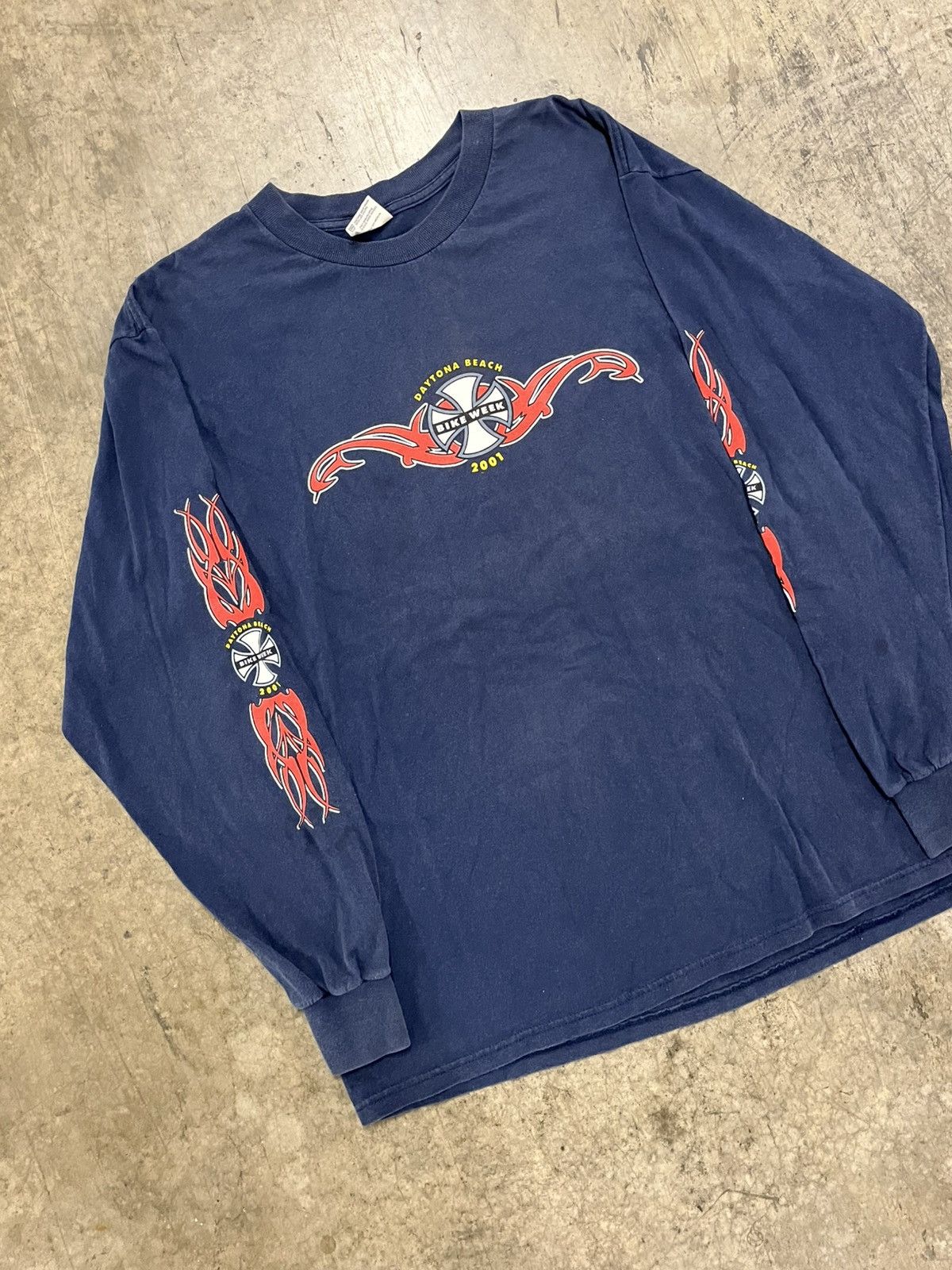 West Coast Choppers Y2k west coast choppers style longsleeve skater rare hype Size US XL / EU 56 / 4 - 3 Thumbnail
