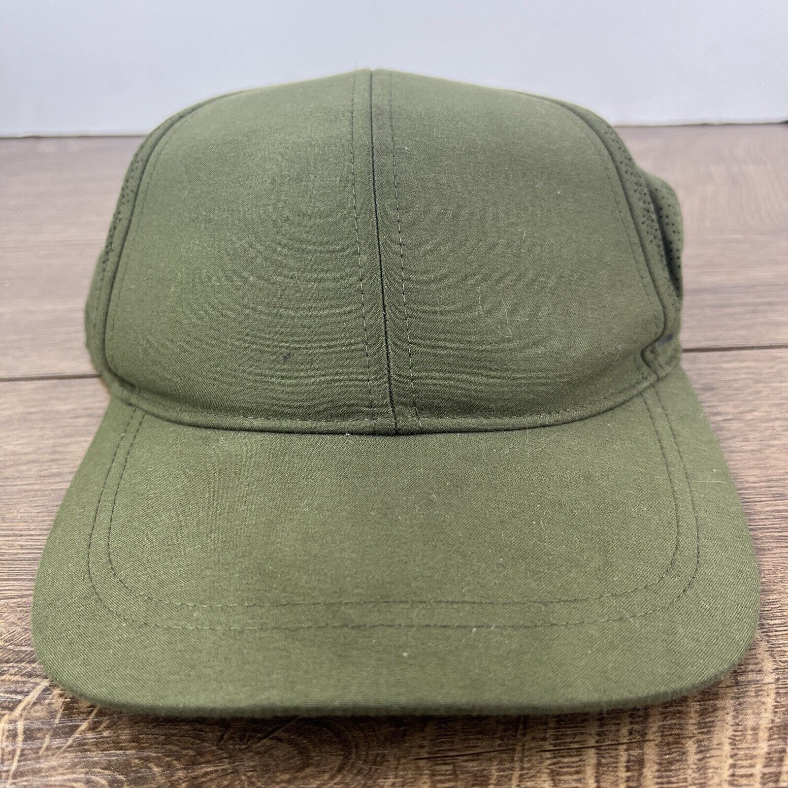 Other Plain Green Baseball Cap Baseball Green Hat Adjustable Adult Size ONE SIZE - 5 Thumbnail