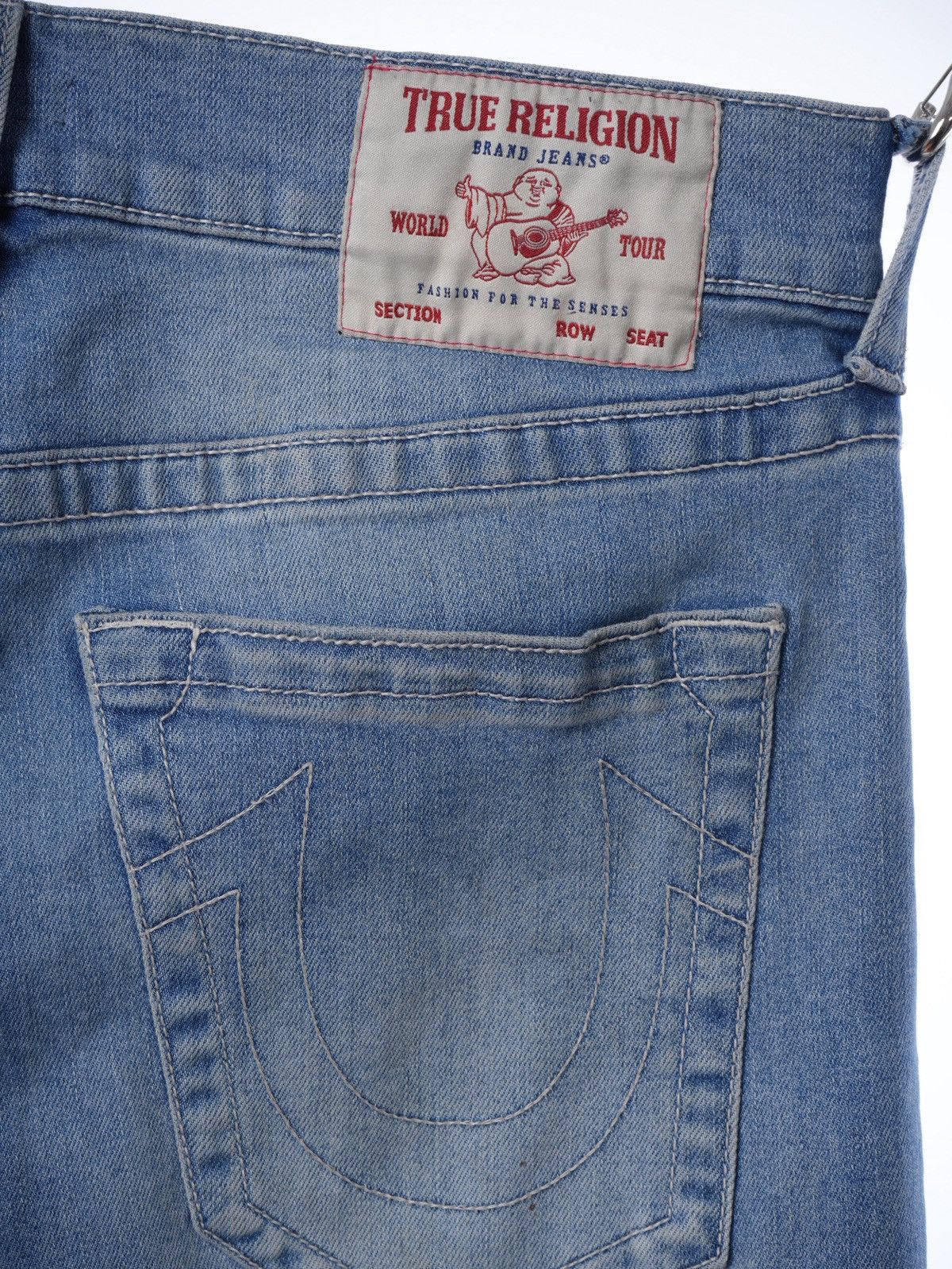 True Religion True Religion Rocco Relaxed Skinny Pants Jeans Y2K Logo Size US 32 / EU 48 - 3 Thumbnail