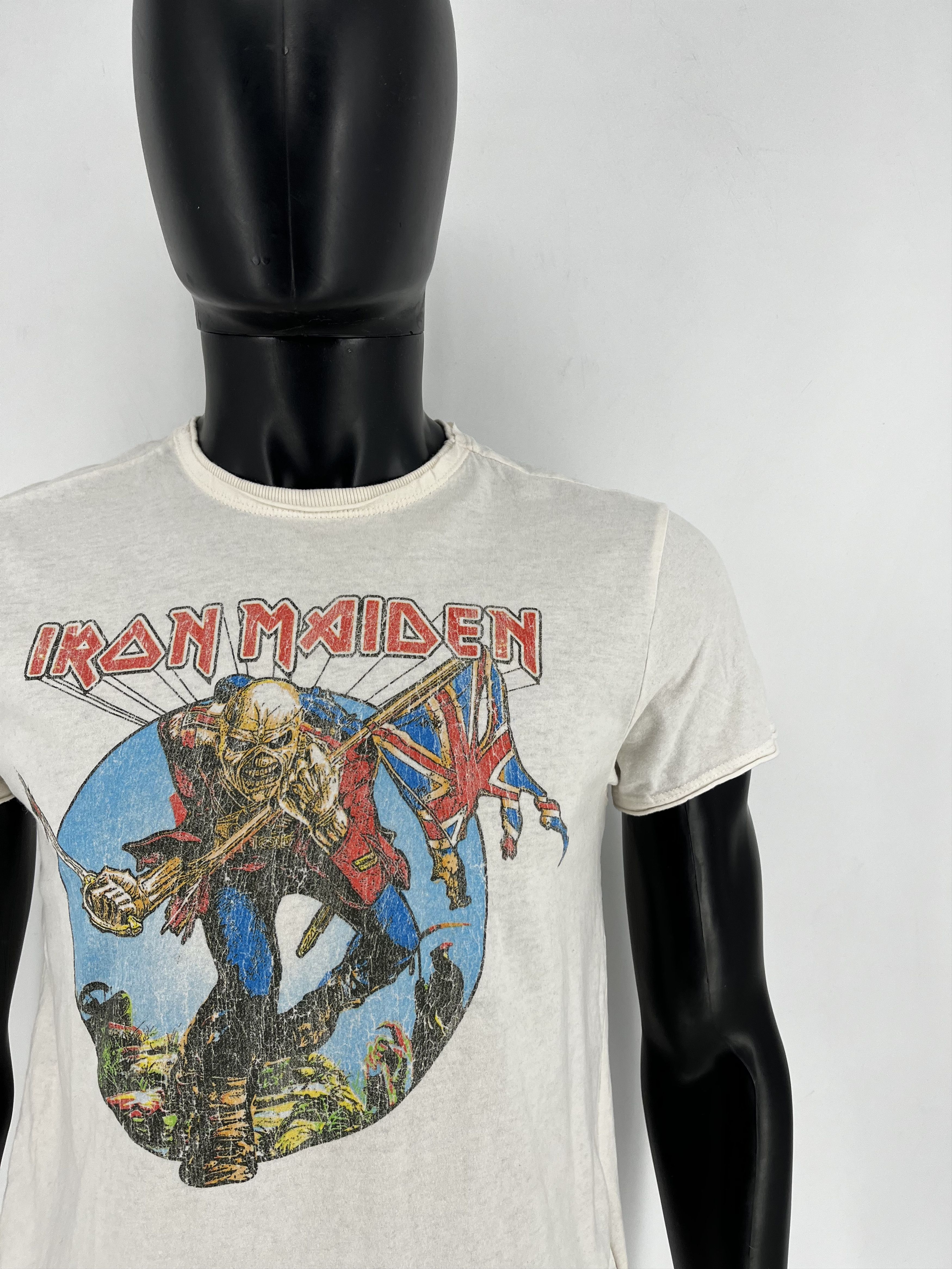 Band Tees × Vintage Vintage Y2K Iron Maiden Face Horror Tee Band Rock T Shirt Size US S / EU 44-46 / 1 - 7 Thumbnail