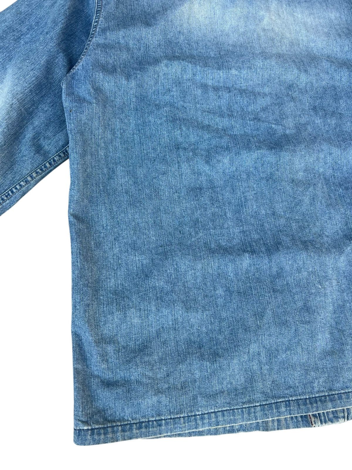 Blue Blue Japan Vintage Blue Blue Japan Dirty Mud Stains Denim Jacket Size US L / EU 52-54 / 3 - 19 Thumbnail