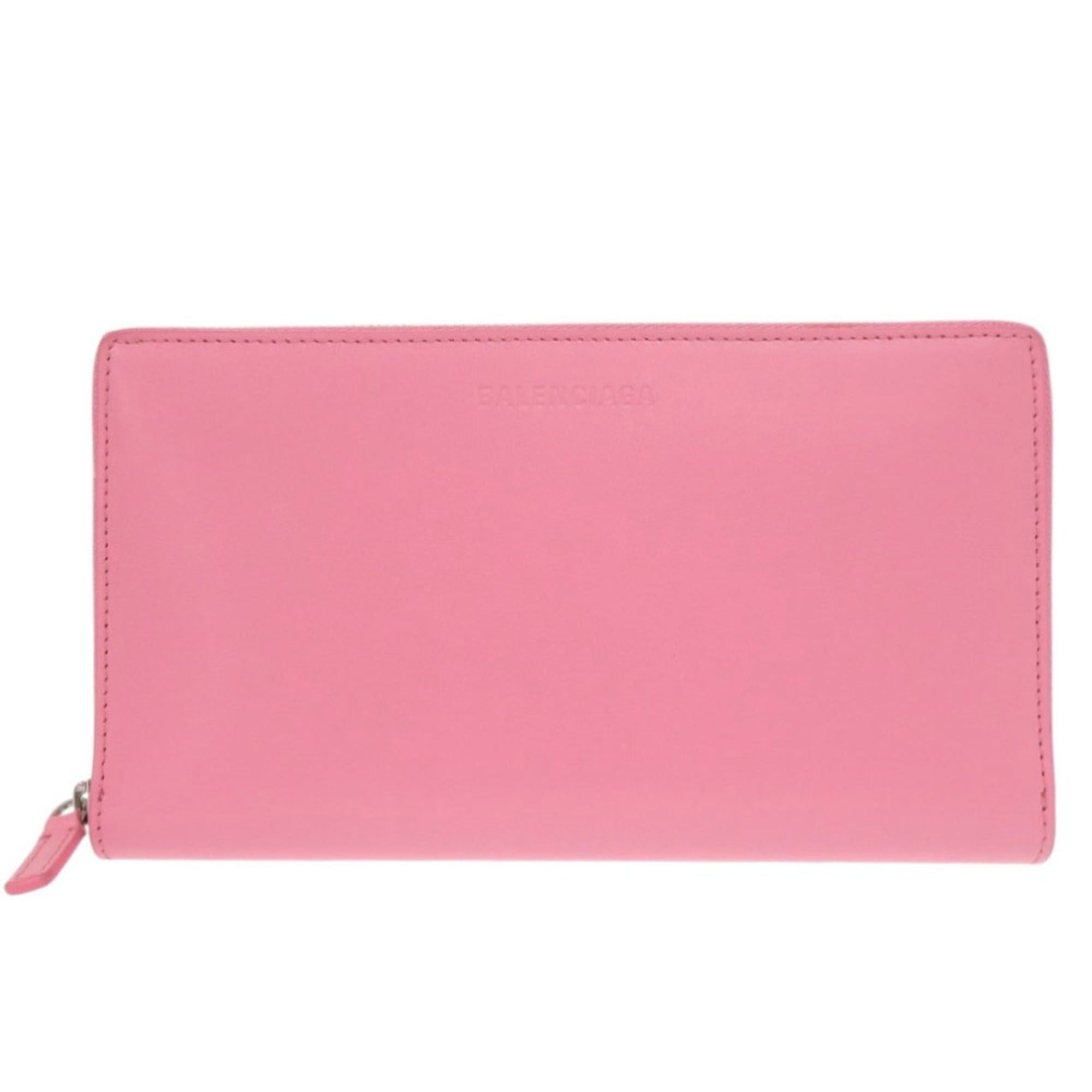 Balenciaga Excellent condition Balenciaga Essential Continental Wallet 664041, pink leather long wallet 0743BALENCIAGA Size ONE SIZE - 1 Thumbnail
