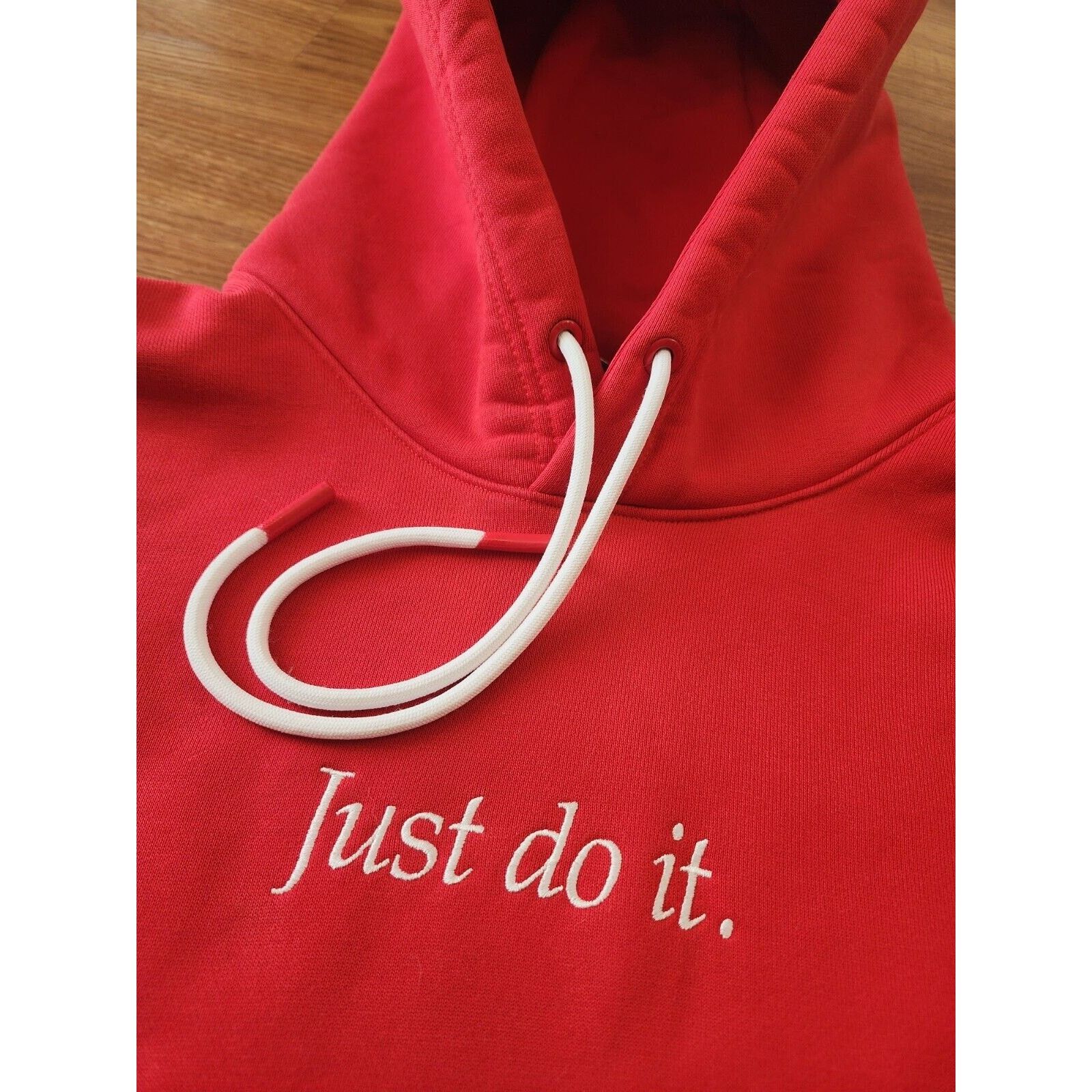 Nike Nike Sportswear JDI Heavyweight Fleece Pullover Hoodie Red Size US L / EU 52-54 / 3 - 3 Thumbnail