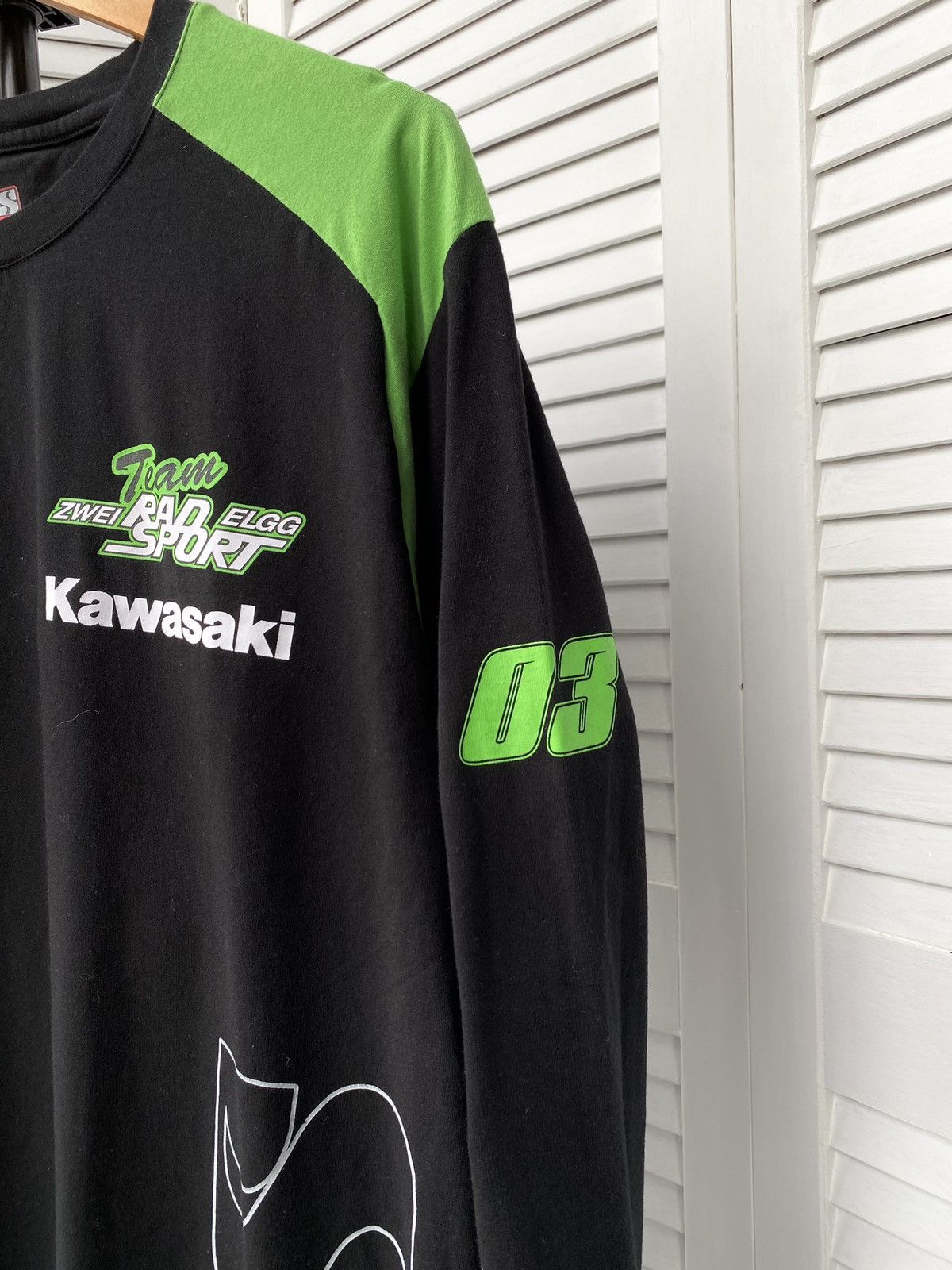 Dainese IXS Kawasaki Moto Racing Zwei Rad Sport Elgg Long Sleeve Size US XL / EU 56 / 4 - 7 Thumbnail