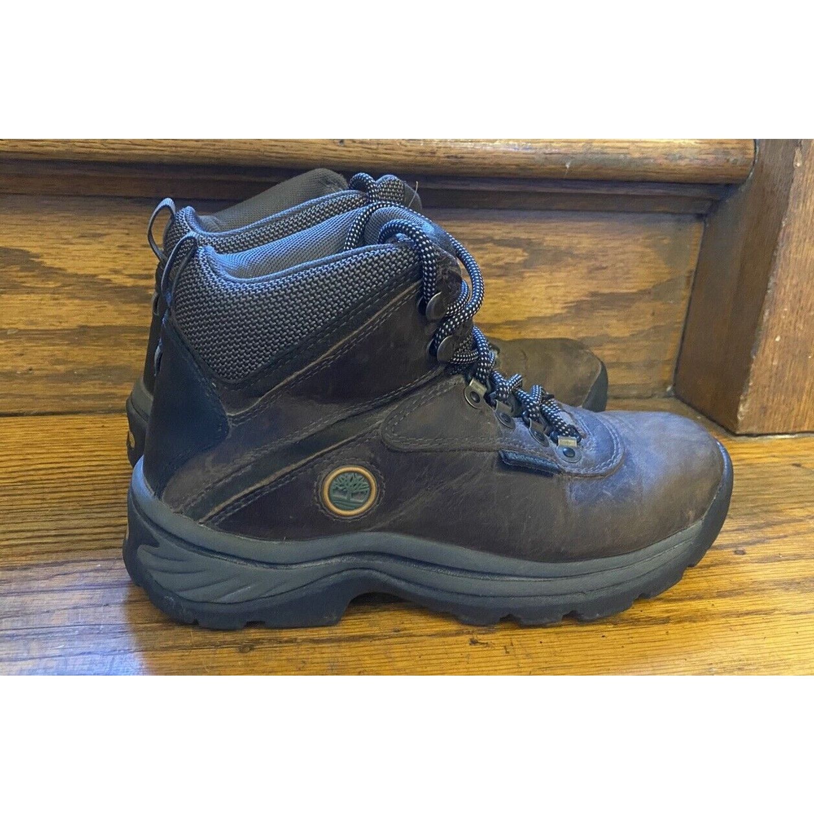 Timberland Timberland Mid Hiking Boots Women’s 5 Water Proof Leather Size US 5 / IT 35 - 3 Thumbnail