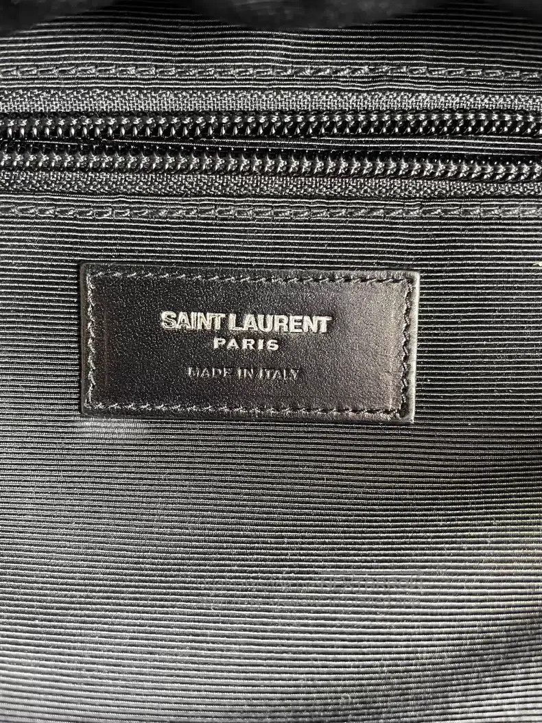 Saint Laurent Paris Saint Laurent Paris Leather Multiple Zippers Backpack i Size ONE SIZE - 8 Thumbnail