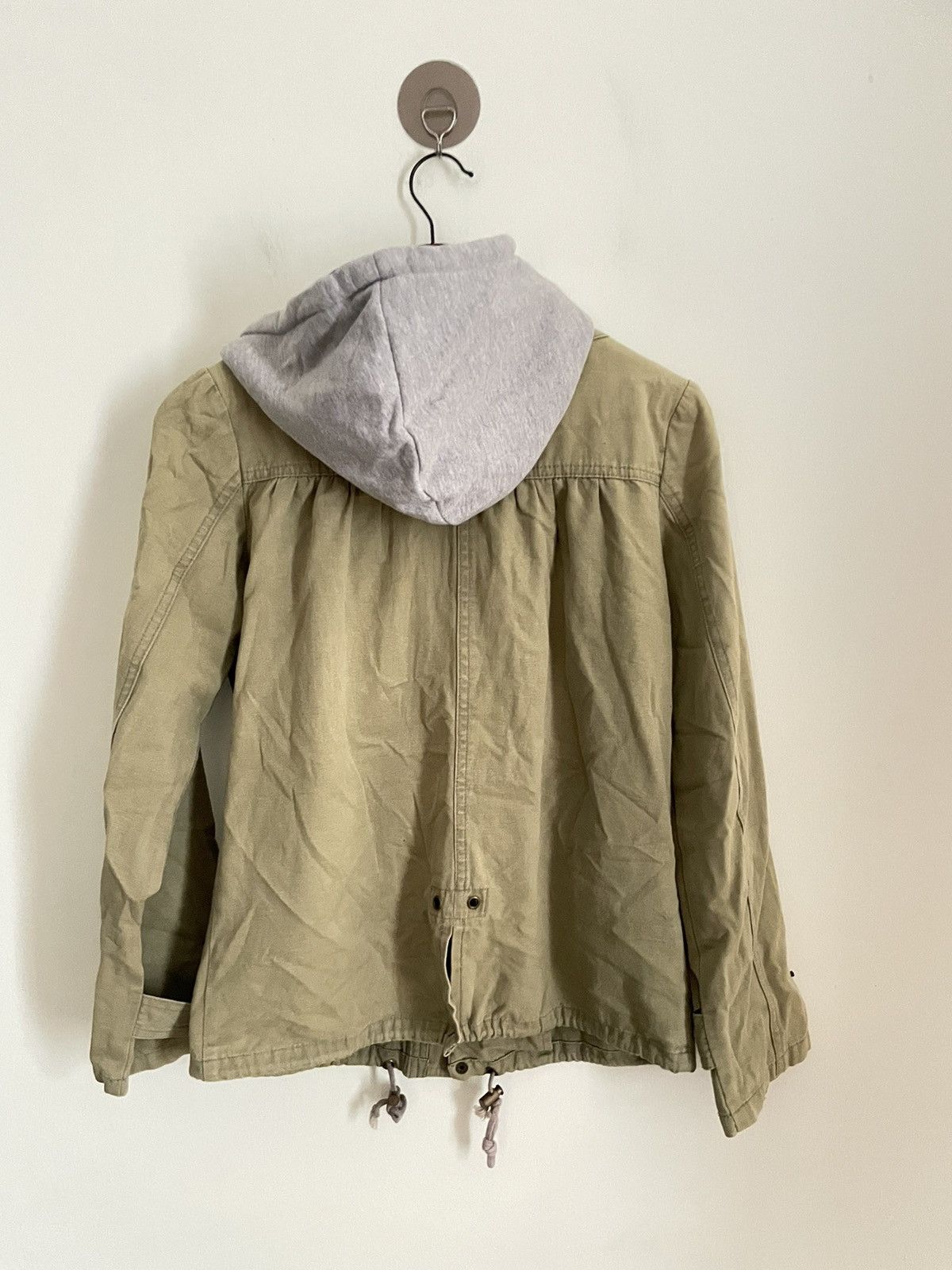 Beams Plus × Japanese Brand × Vintage Beams Boy Hoodie Military Jacket Size ONE SIZE - 2 Thumbnail