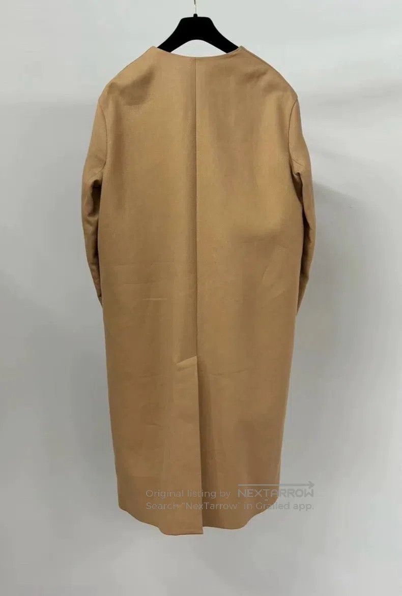 Hermes Hermes Khaki Linen Overcoat Size XS / US 0-2 / IT 36-38 - 2 Thumbnail