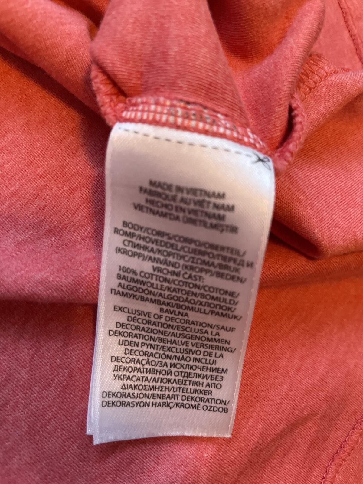 Polo Ralph Lauren Polo Ralph Lauren Salmon Pink Long Sleeve Polo Size Large Size US L / EU 52-54 / 3 - 7 Thumbnail