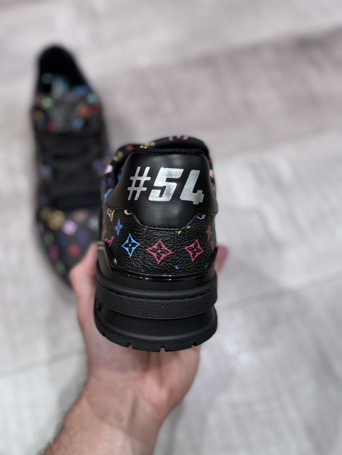 Louis Vuitton LV x TM LV Trainer Sneaker Size US 7 / EU 40 - 9 Thumbnail