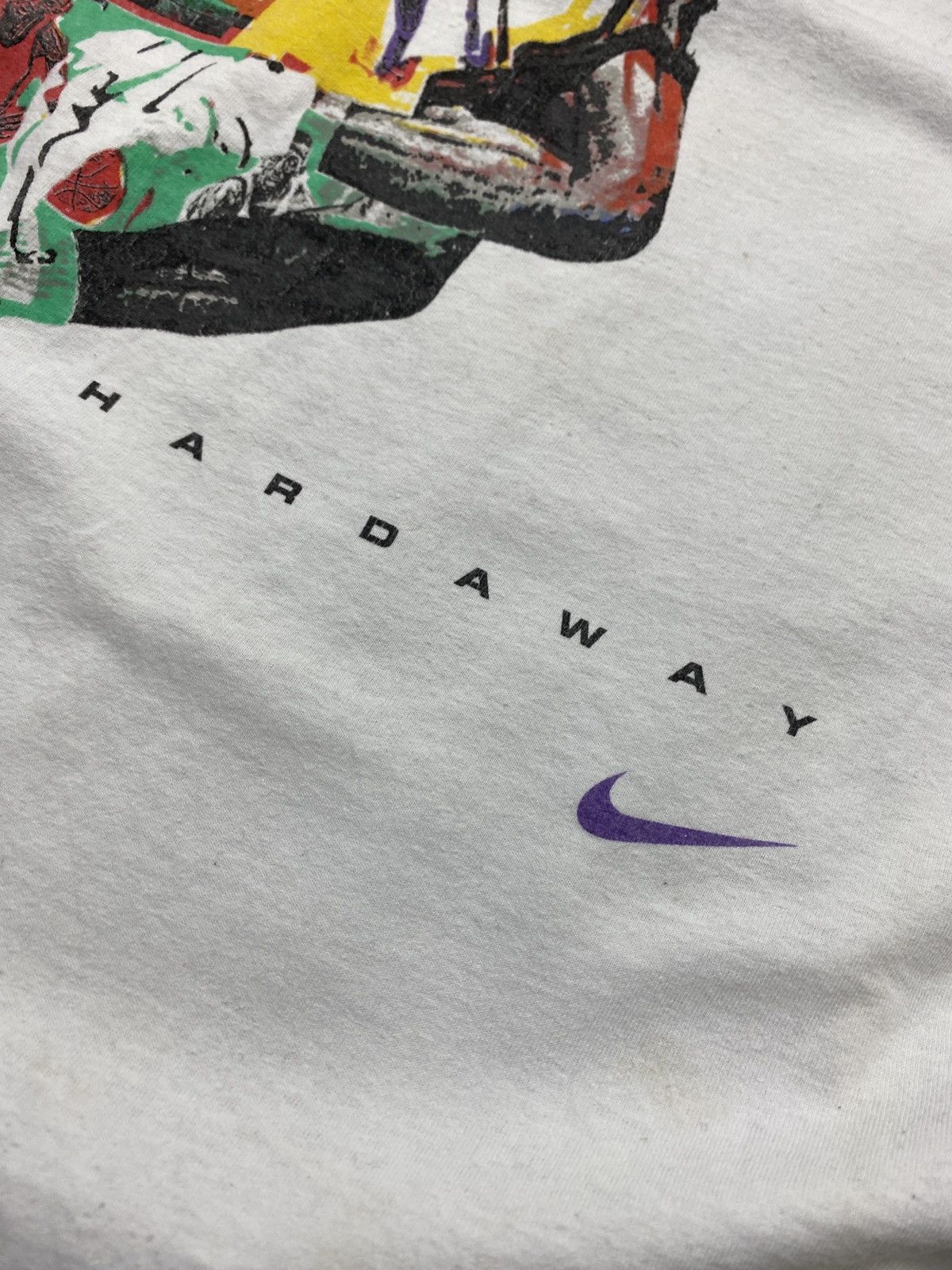 NBA × Nike × Vintage VTG 90s Penny Hardaway Nike NBA Art Tee Size Large Size US L / EU 52-54 / 3 - 8 Thumbnail