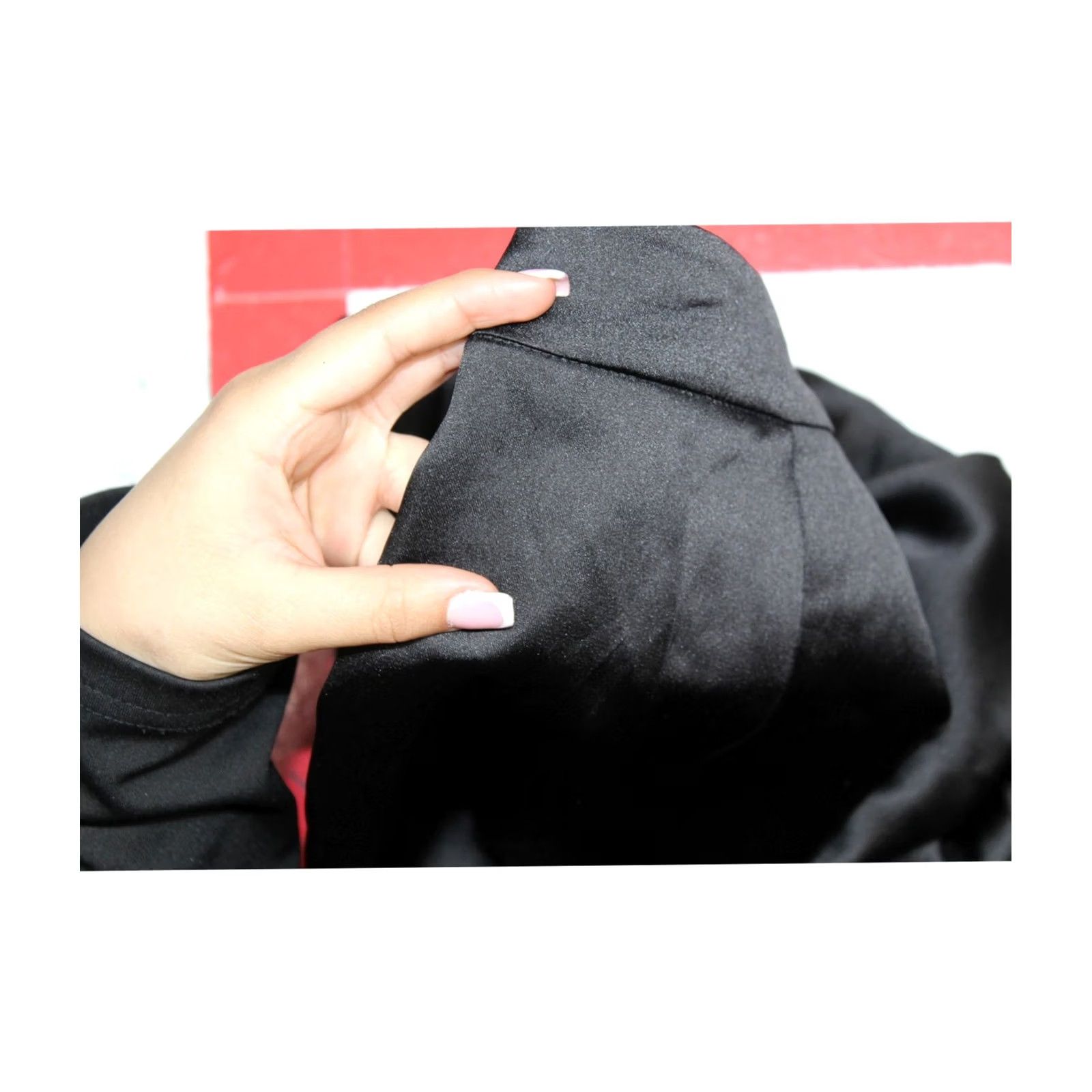Michael Kors Michael Kors Womens Solid Wide Leg Dress Pants black= 14 Size 36" / US 14 / IT 50 - 2 Thumbnail