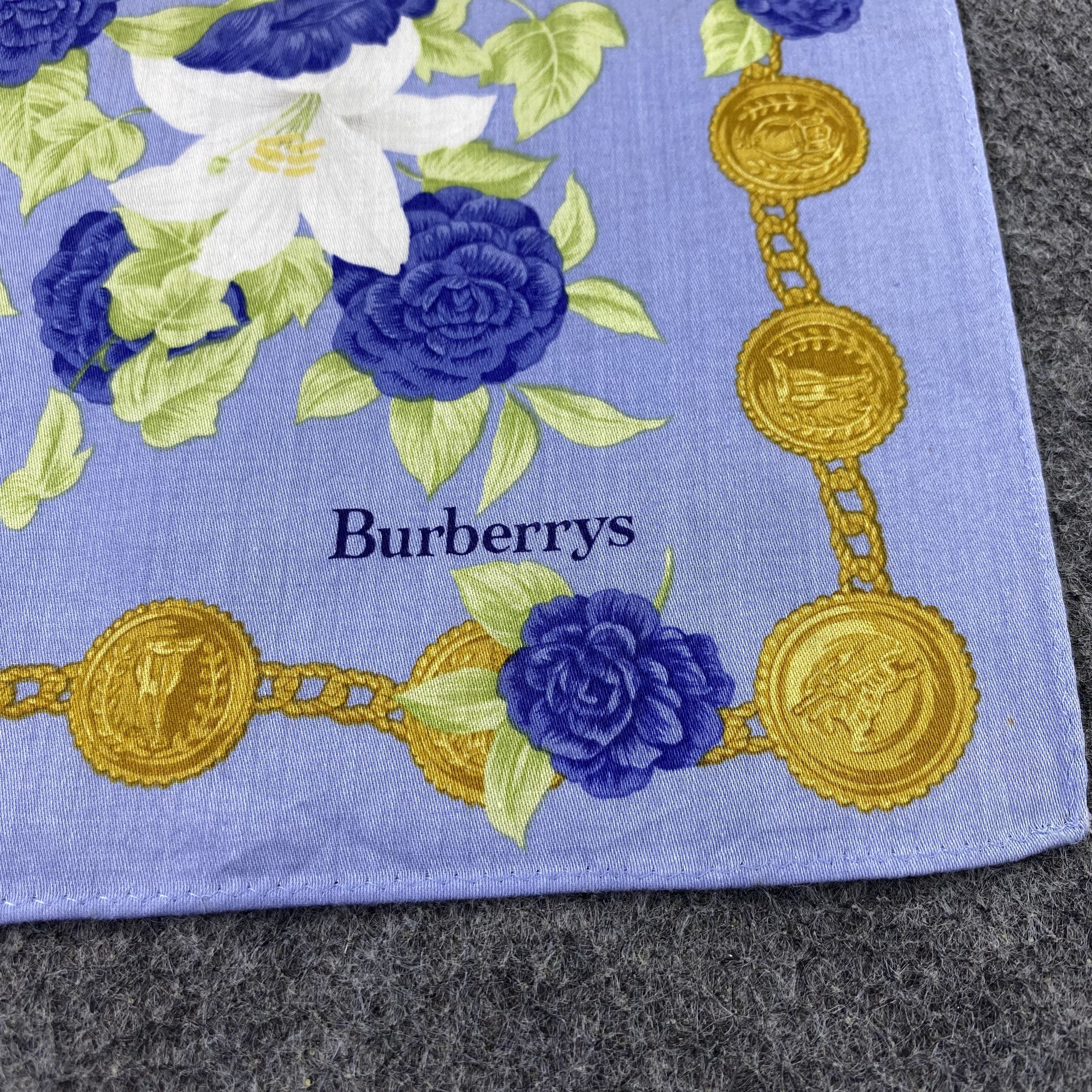 Burberry Vintage Burberrys Handkerchief Neckerchief Bandana-B2057 Size ONE SIZE - 7 Thumbnail