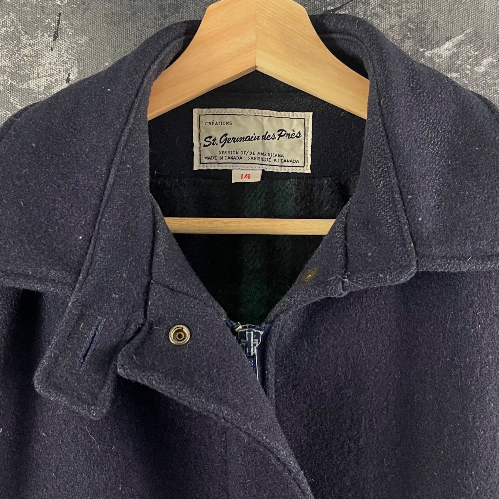 Vintage Vintage 80’s Wool deck jacket Size US L / EU 52-54 / 3 - 2 Thumbnail