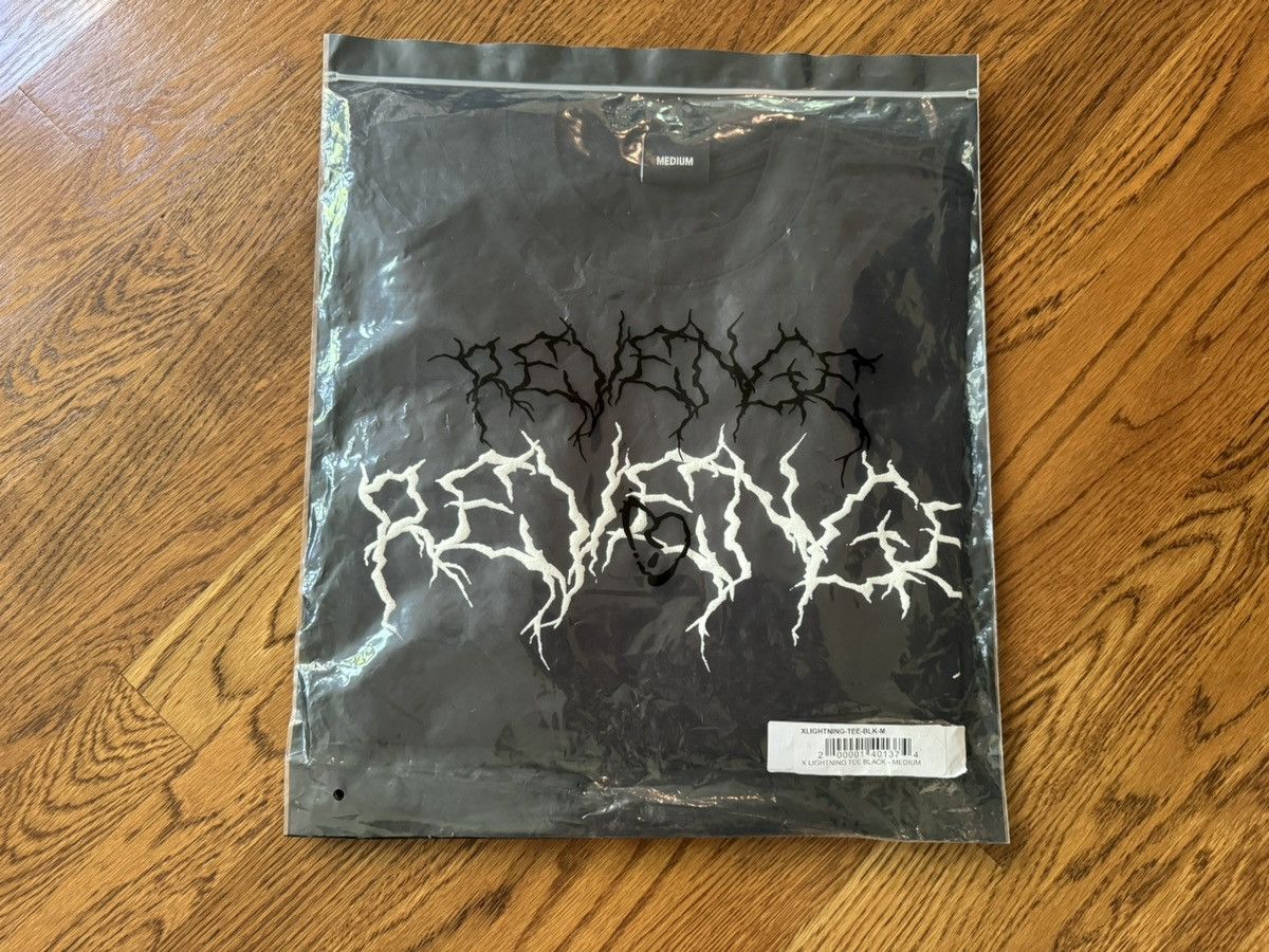 Revenge Medium Revenge XXXTentacion Lightning Tee Kill Black Shirt Size US M / EU 48-50 / 2 - 3 Thumbnail
