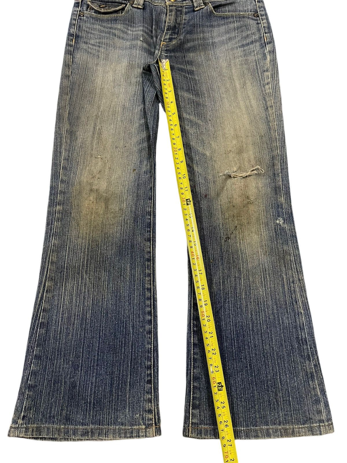 Uniqlo Vintage Japanese Uniqlo Mud Wash Style Wide Leg Jeans Size US 31 - 13 Thumbnail