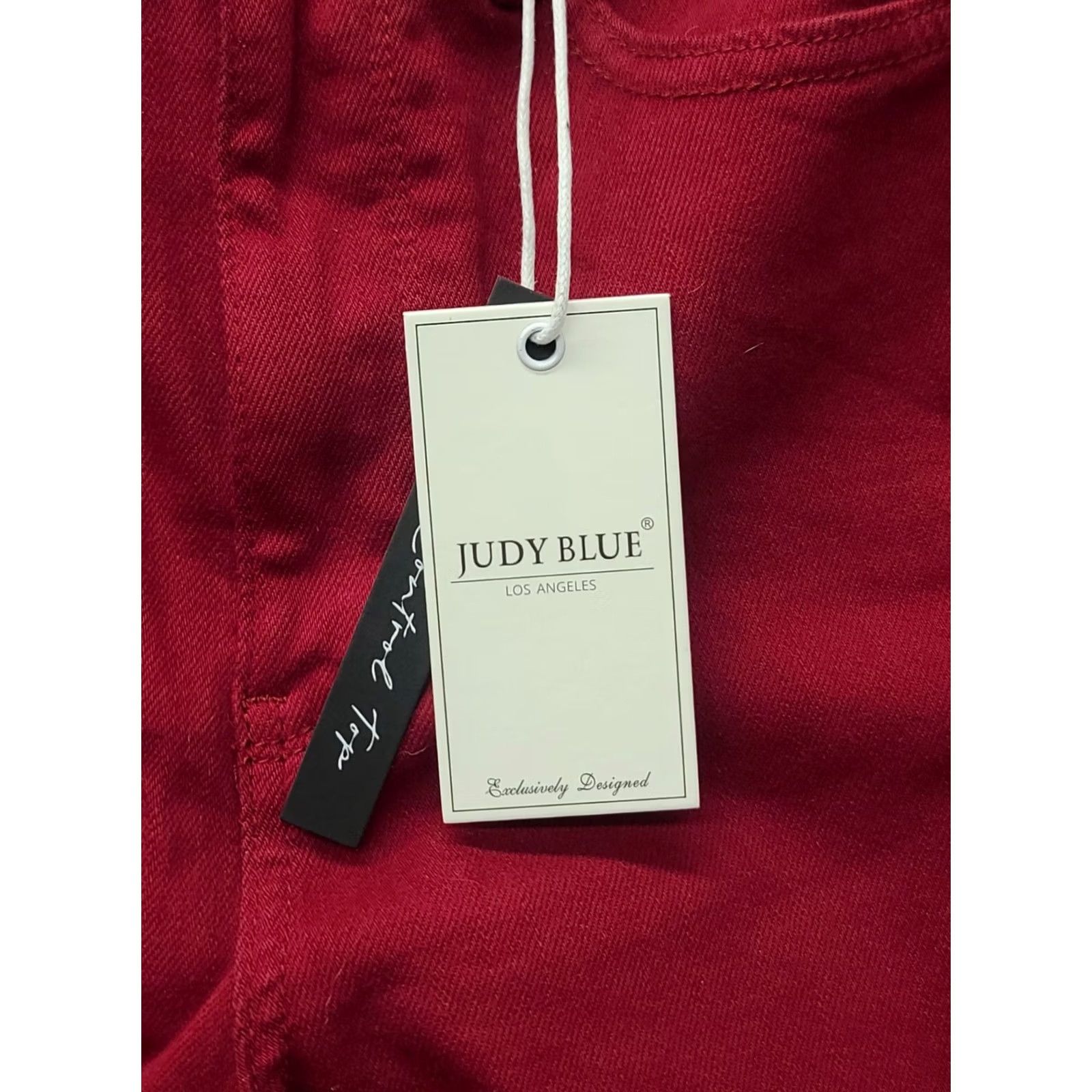 Vintage VINTAGE Judy Blue Jeans Womens 27 Skinny High Rise Slimming Tummy Control Red 90s Denim Jeans Womens 27 Inches Size 27" / US 4 / IT 40 - 4 Thumbnail
