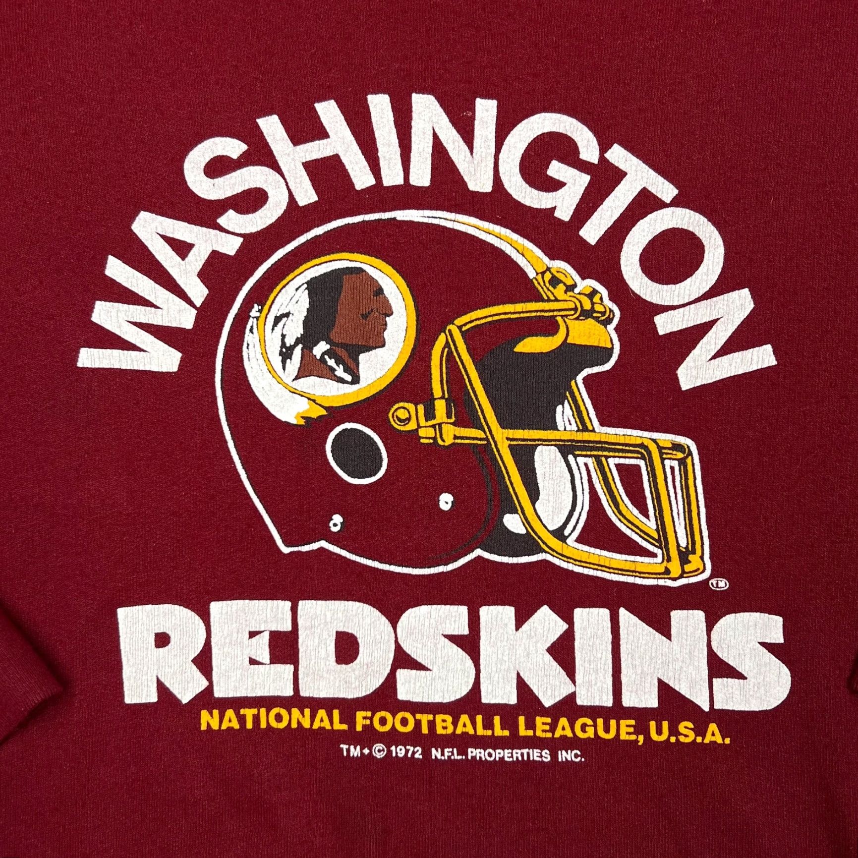 NFL VINTAGE NFL Washington Commanders Sweatshirt Crewneck Small Mens Red 80s Made In UK Size US S / EU 44-46 / 1 - 2 Thumbnail