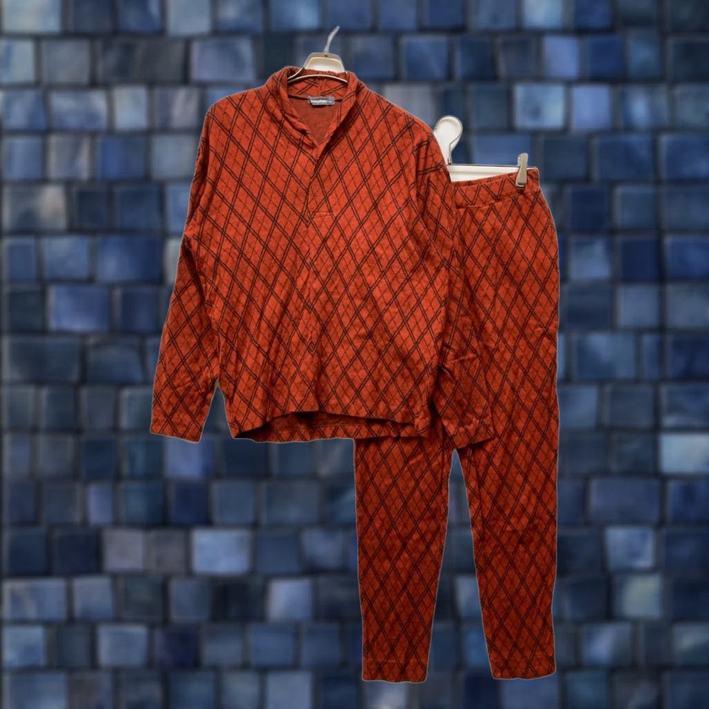Issey Miyake ISSEY MIYAKE MEN archive compact set size M/S orange stylish up party USED Size 40R - 1 Thumbnail