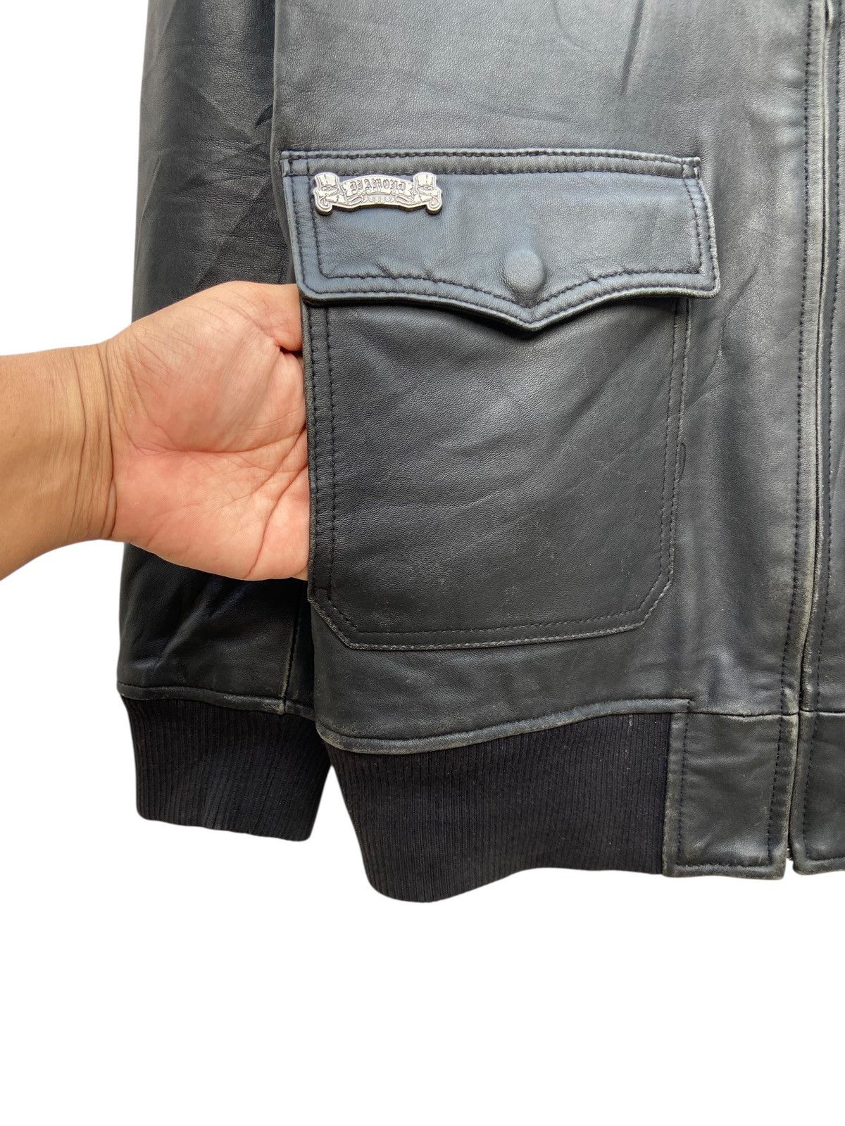 Diamond Leather Collection Diamond Series Bomber Type G1 Leather Jacket Size US M / EU 48-50 / 2 - 5 Thumbnail