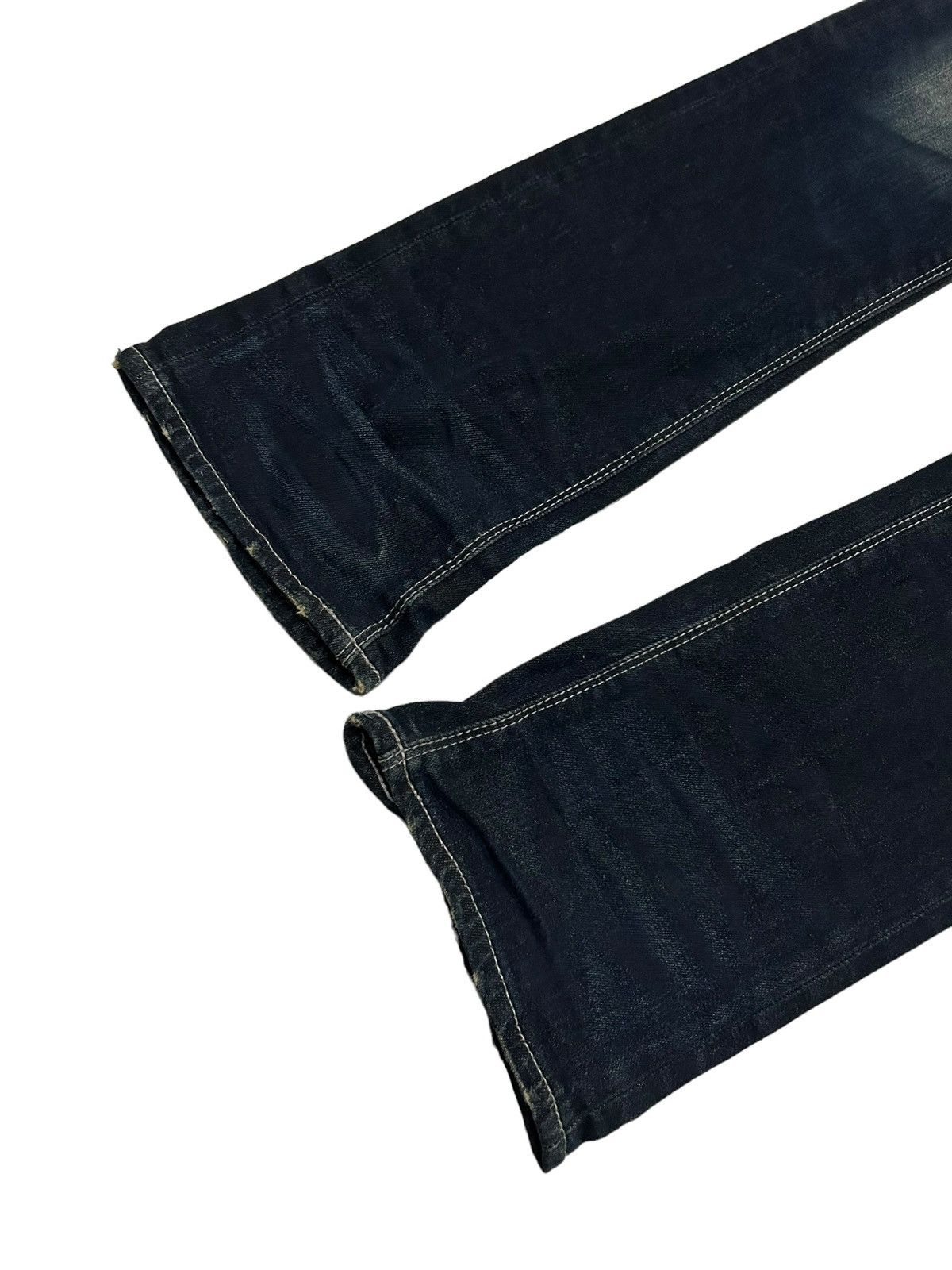 GOSTAR DE FUGA × If Six Was Nine × Le Grande Bleu (L.G.B.) GOSTAR DE FUGA 🎌☠️ vtg Japanese Style Denim Rare☠️☠️ Size US 33 - 14 Thumbnail
