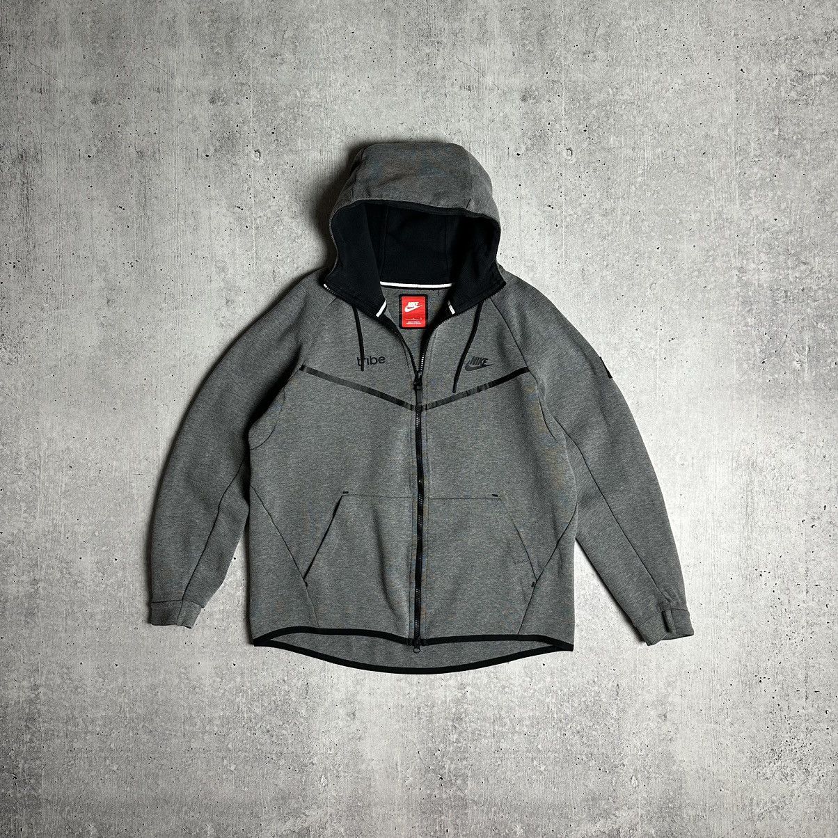 Nike × Vintage Nike Tech Fleece Zip Up Hoodie Drip Nocta Style Size US L / EU 52-54 / 3 - 1 Thumbnail