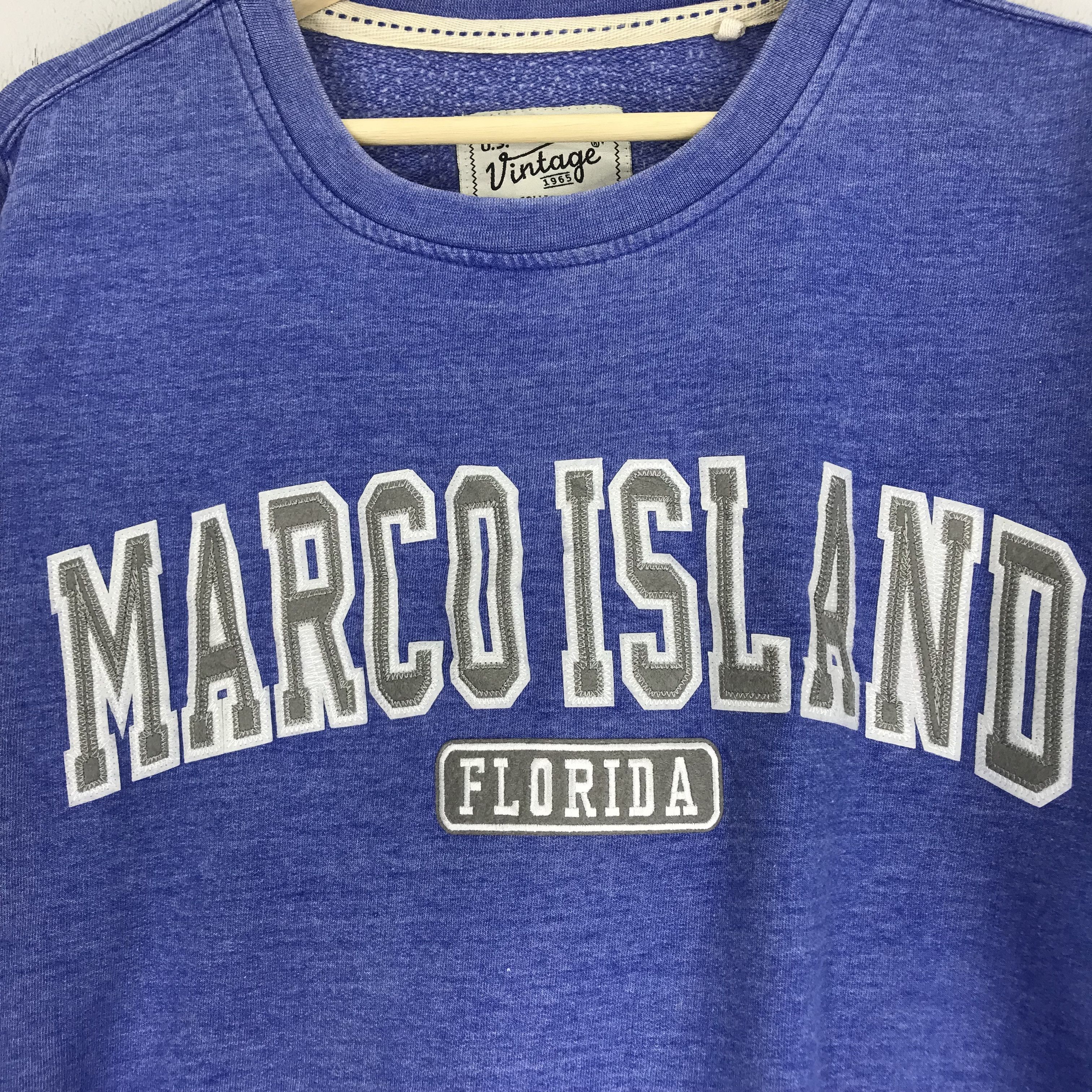 Vintage Vintage Marco Island Florida Sweatshirt - 123 Size US M / EU 48-50 / 2 - 3 Thumbnail