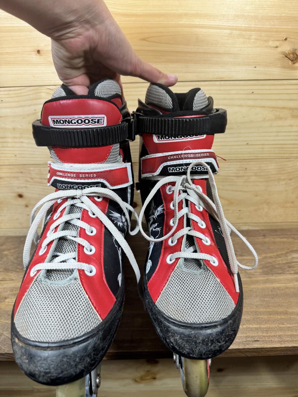 Designer Mongoose Kids Size 5-8 Adjustable Inline Skates Rollerblade Size ONE SIZE - 5 Thumbnail