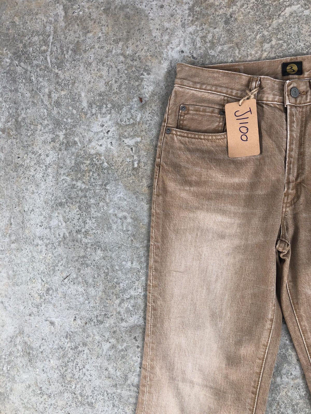 If Six Was Nine Japanese Big John Flared Jeans Distressed Jeans Size US 30 / EU 46 - 4 Thumbnail