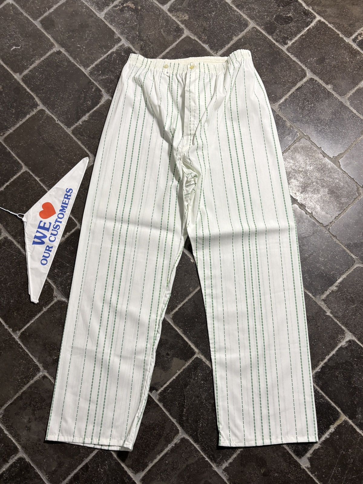 Vintage True Vintage Pajamas Set 1950s 1960s Matching Sleep Suit 2pc Size US 34 / EU 50 - 6 Thumbnail